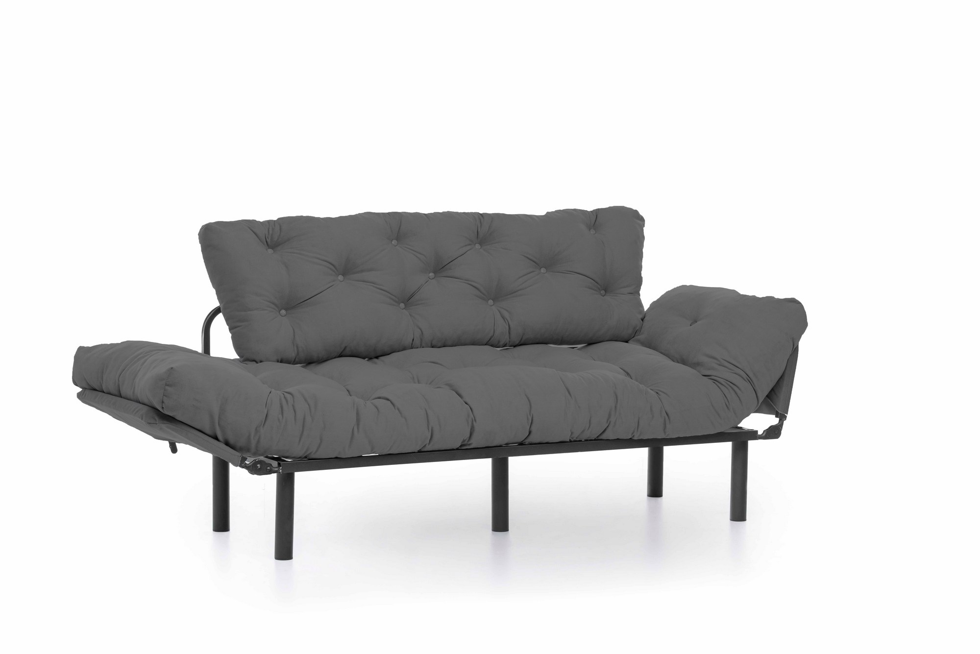 Nitta Triple Schlafsofa 3-Sitzer Grau