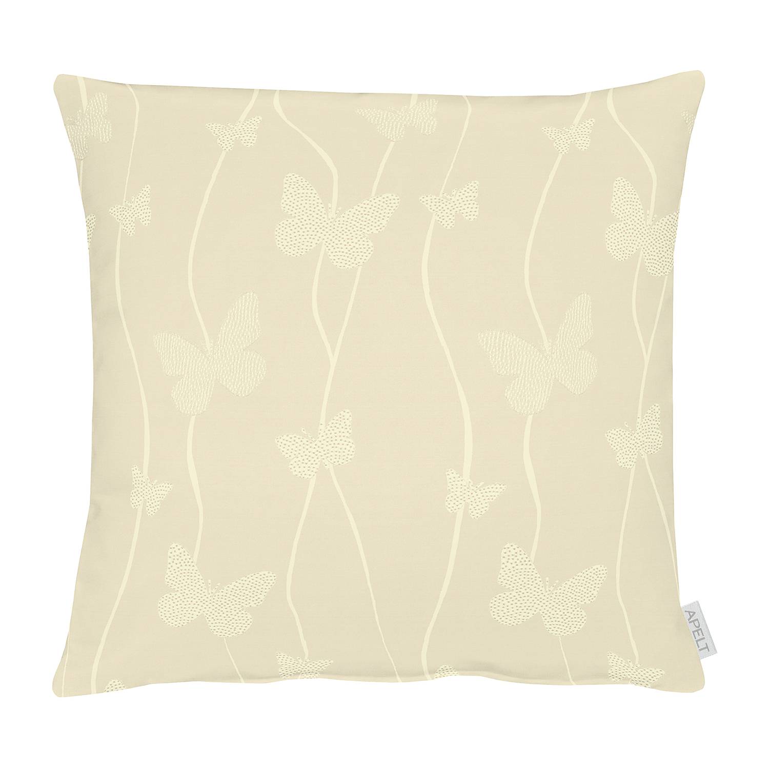Sunny cushion cover Woven fabric Beige 49 x 49 cm