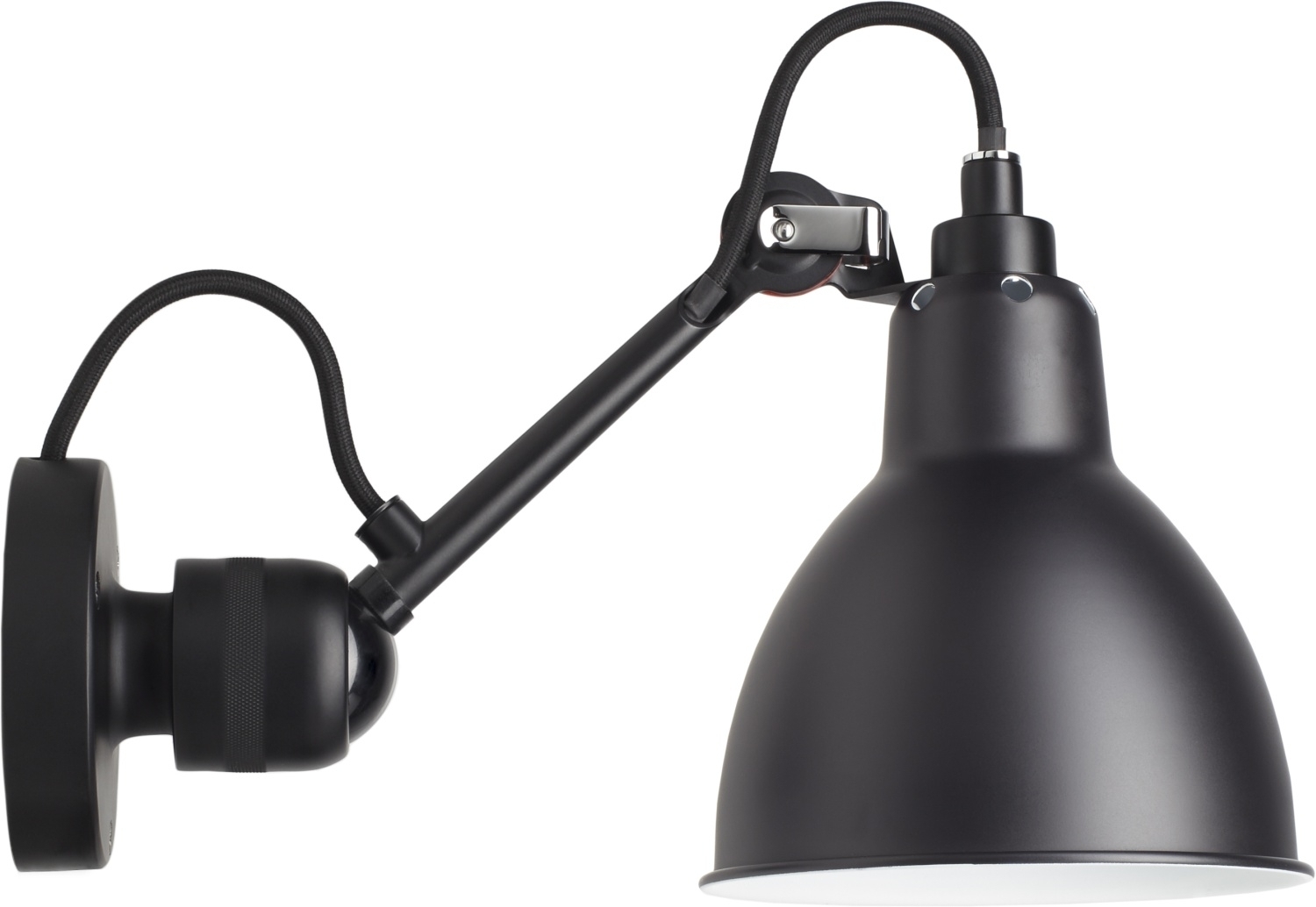 LAMPE GRAS N°304 Wandleuchte Schwarz