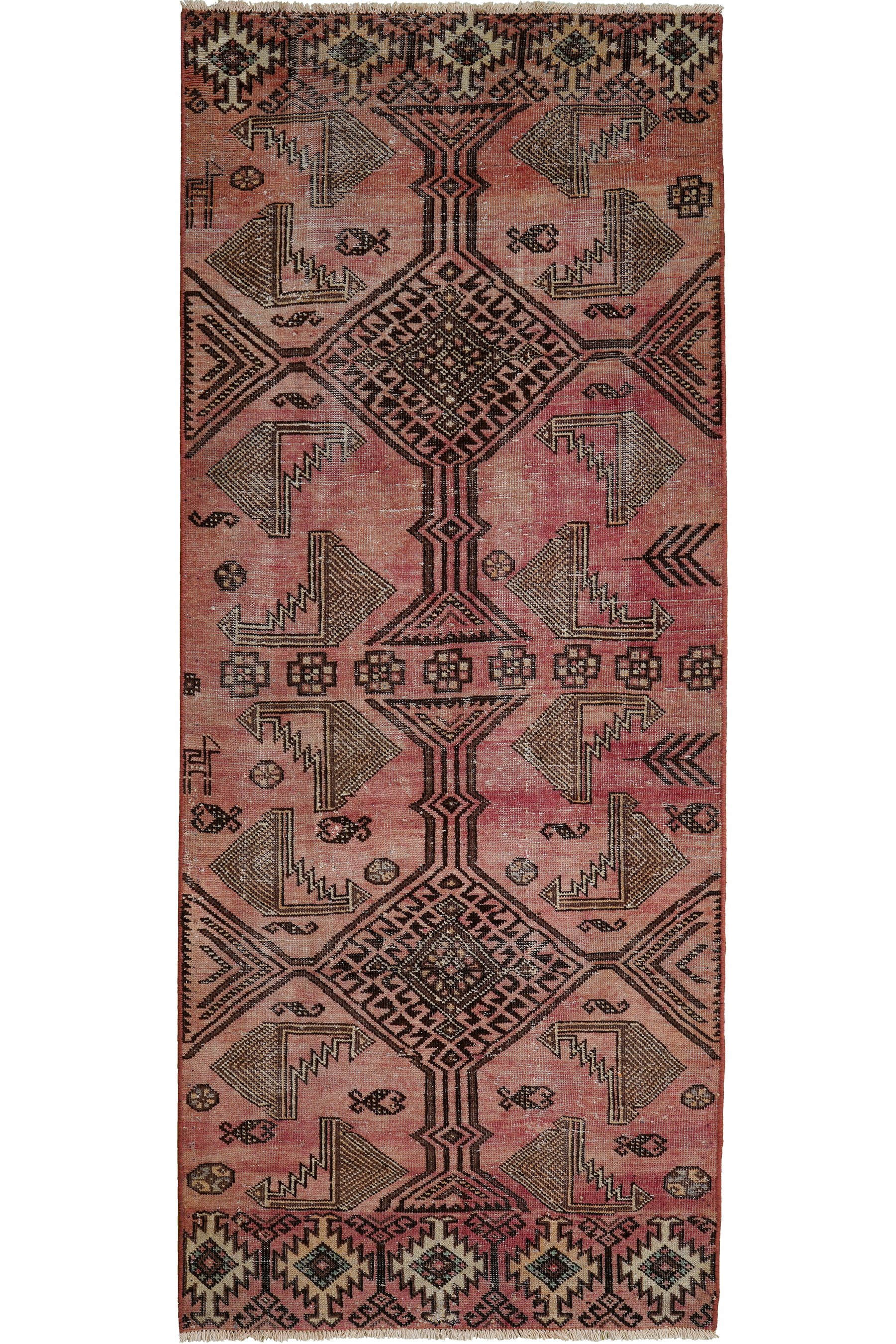 Heritage Teppich Wolle Braun