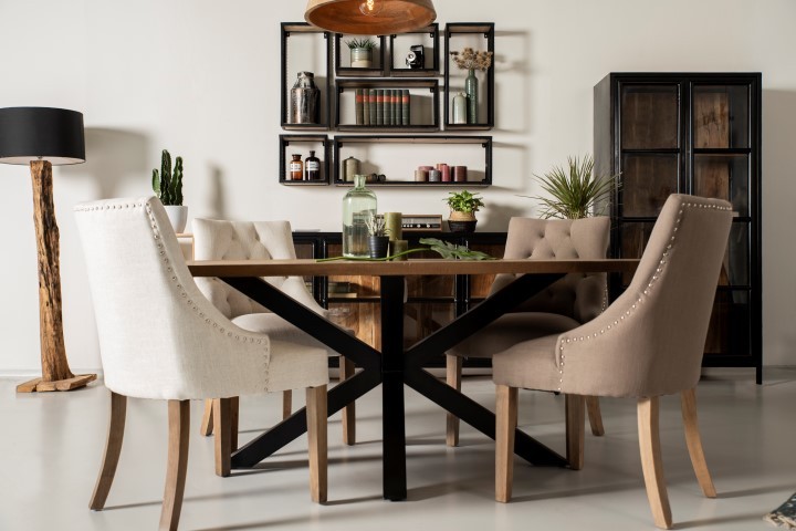 Ovale Oakland Tischpaltte Mangoholz