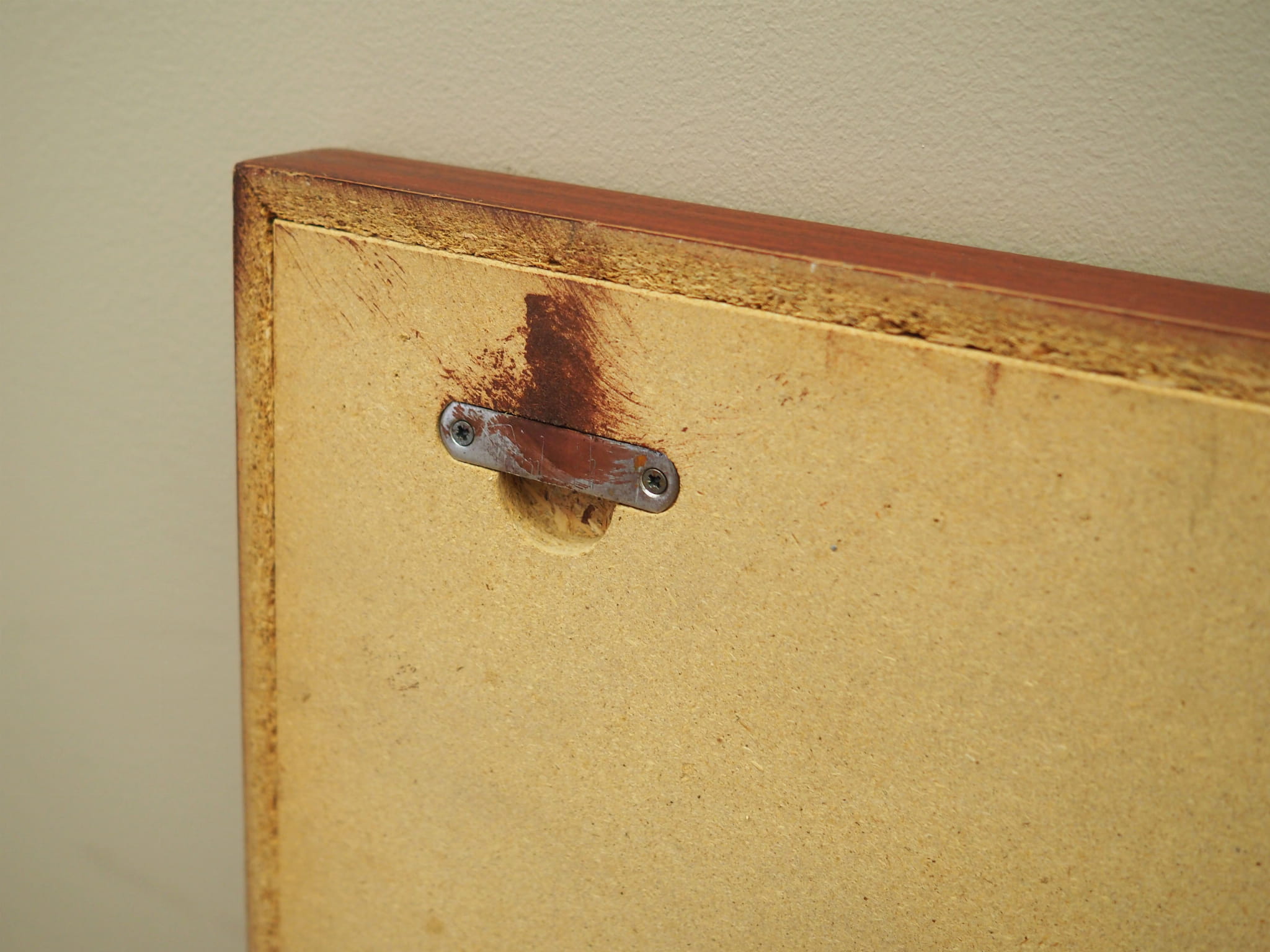 Spiegel Holz 1970er Jahre