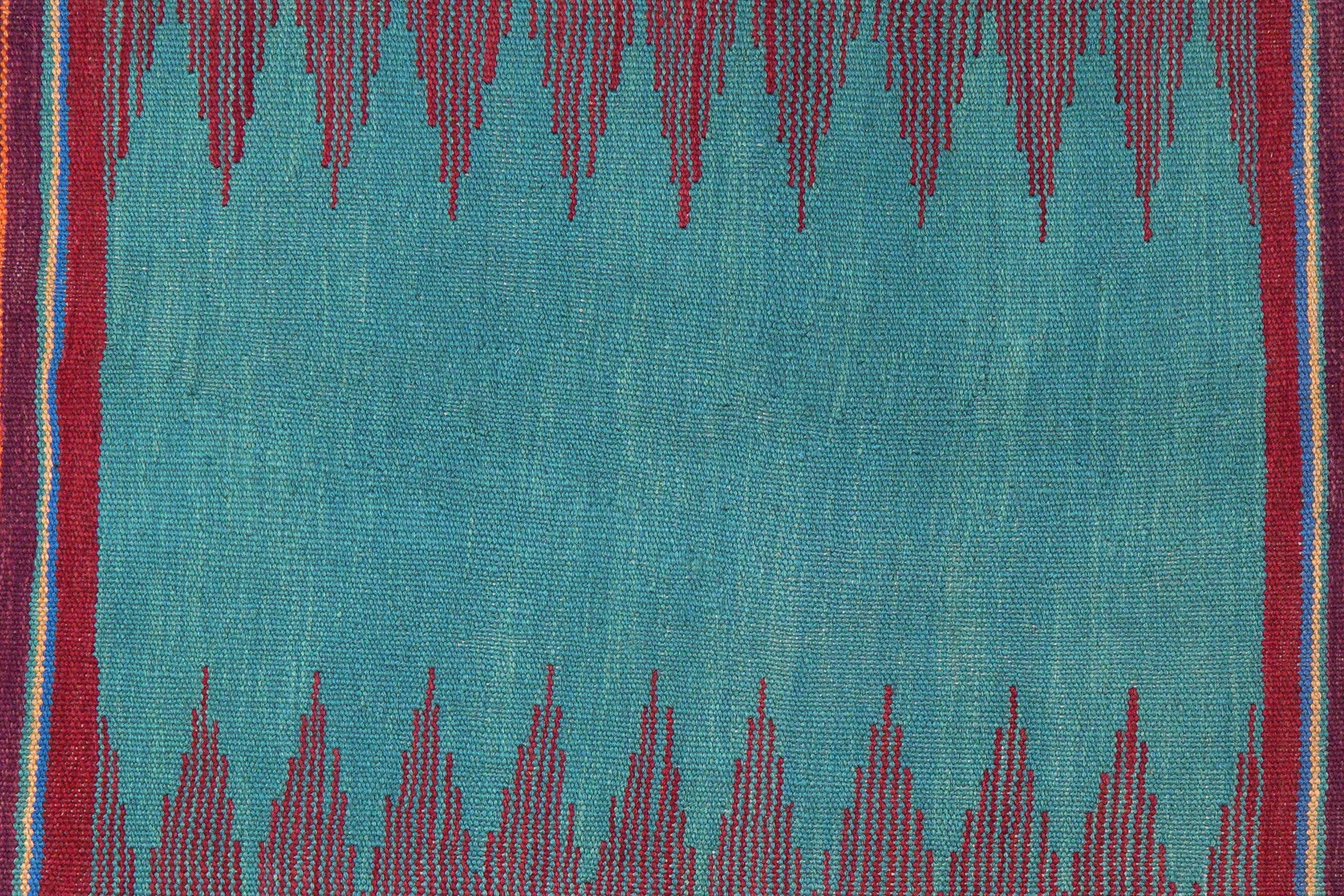 Kilim Gashgai Teppich Mehrfarbig