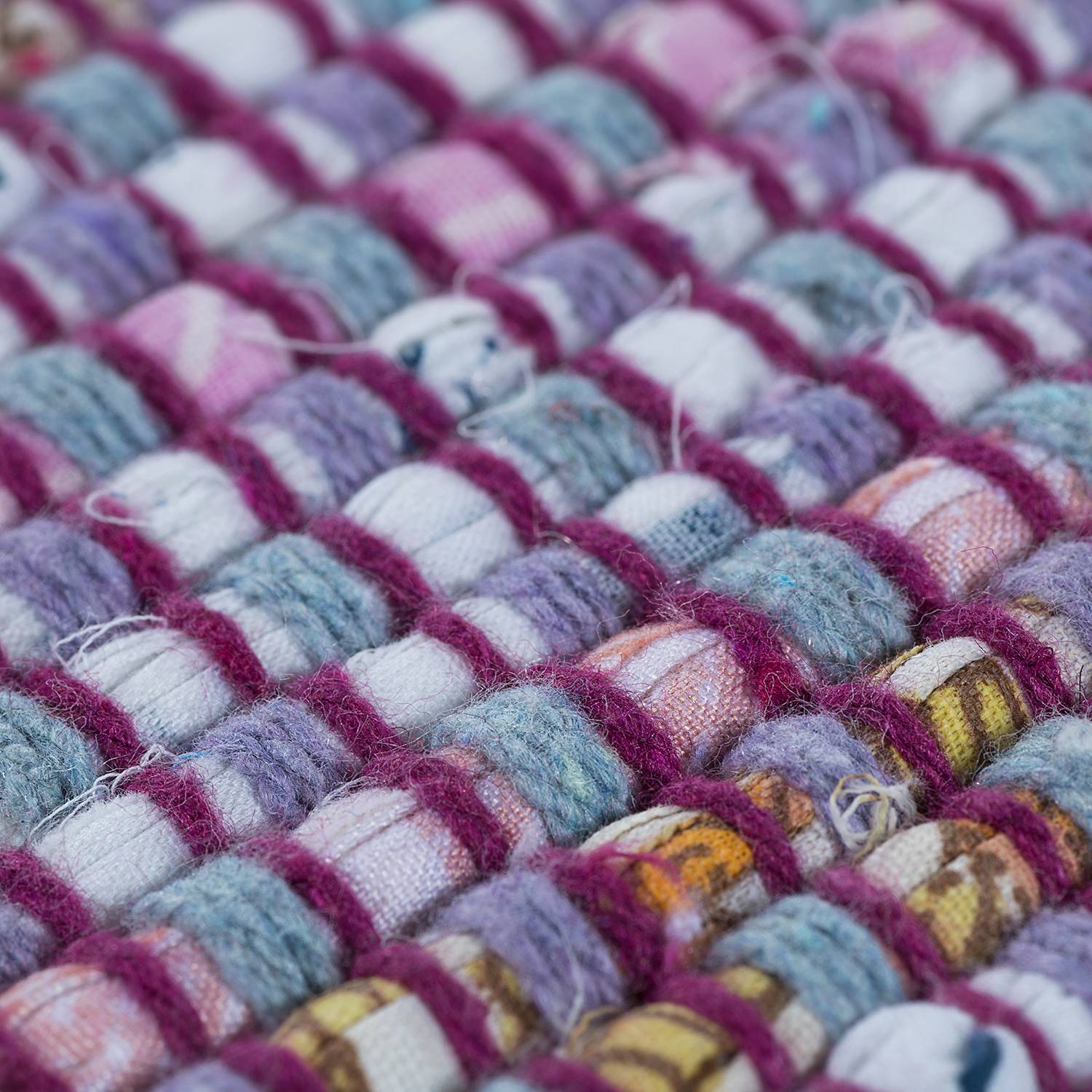 Frida Carpet Cotton Violet 60 x 120 cm