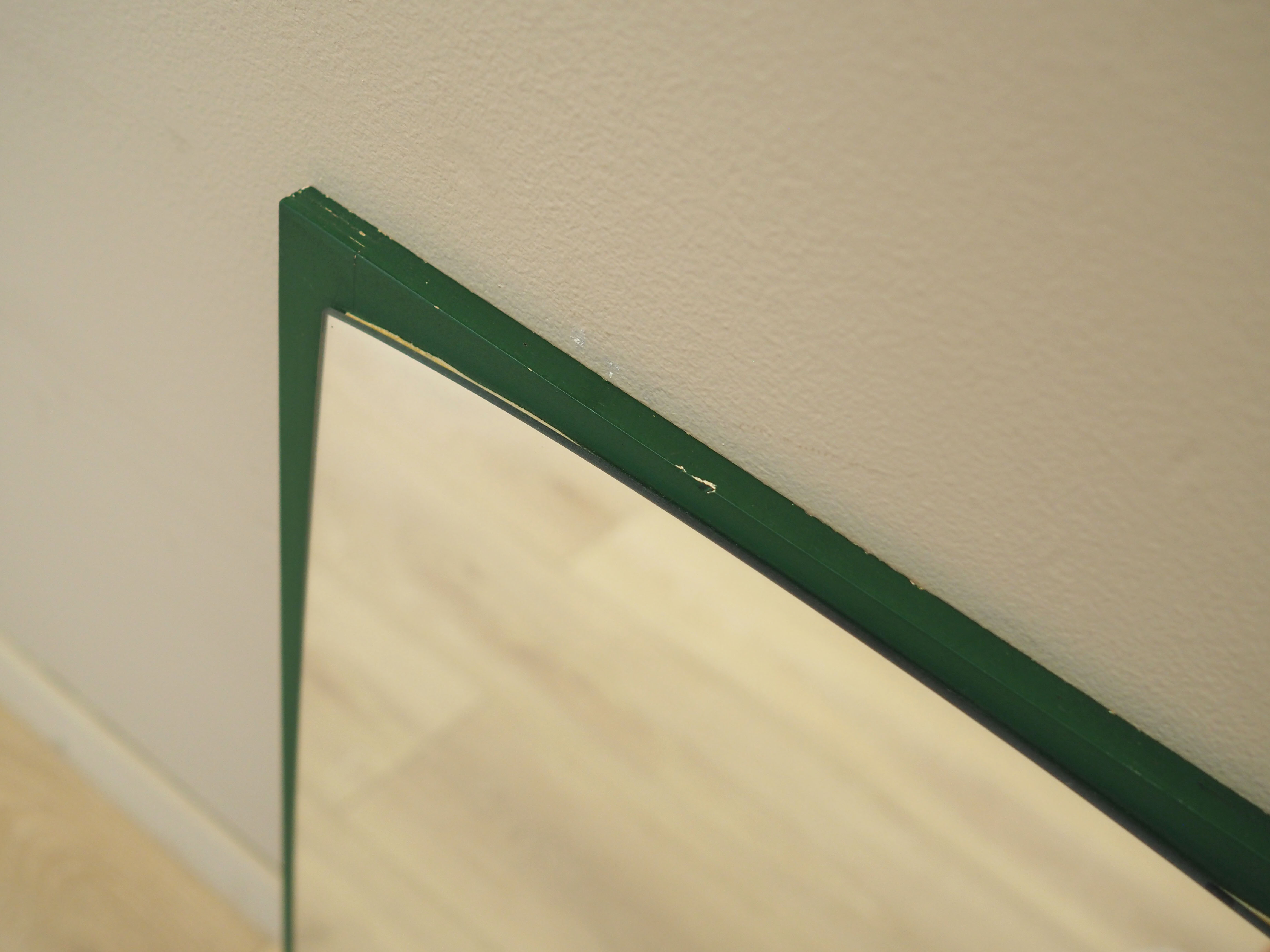 Mirror Pine wood 1970s