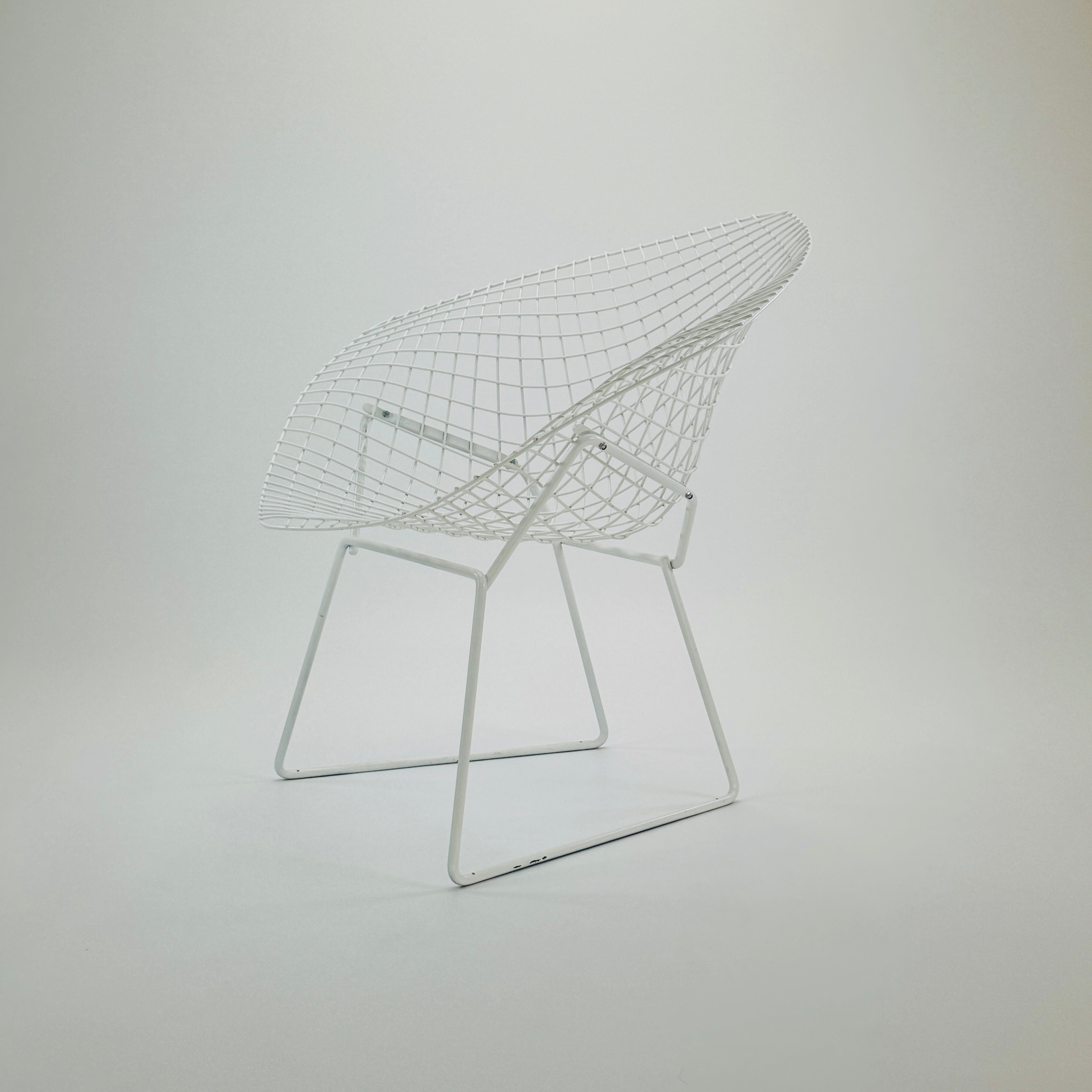 Bertoia Diamond Chair Weiß