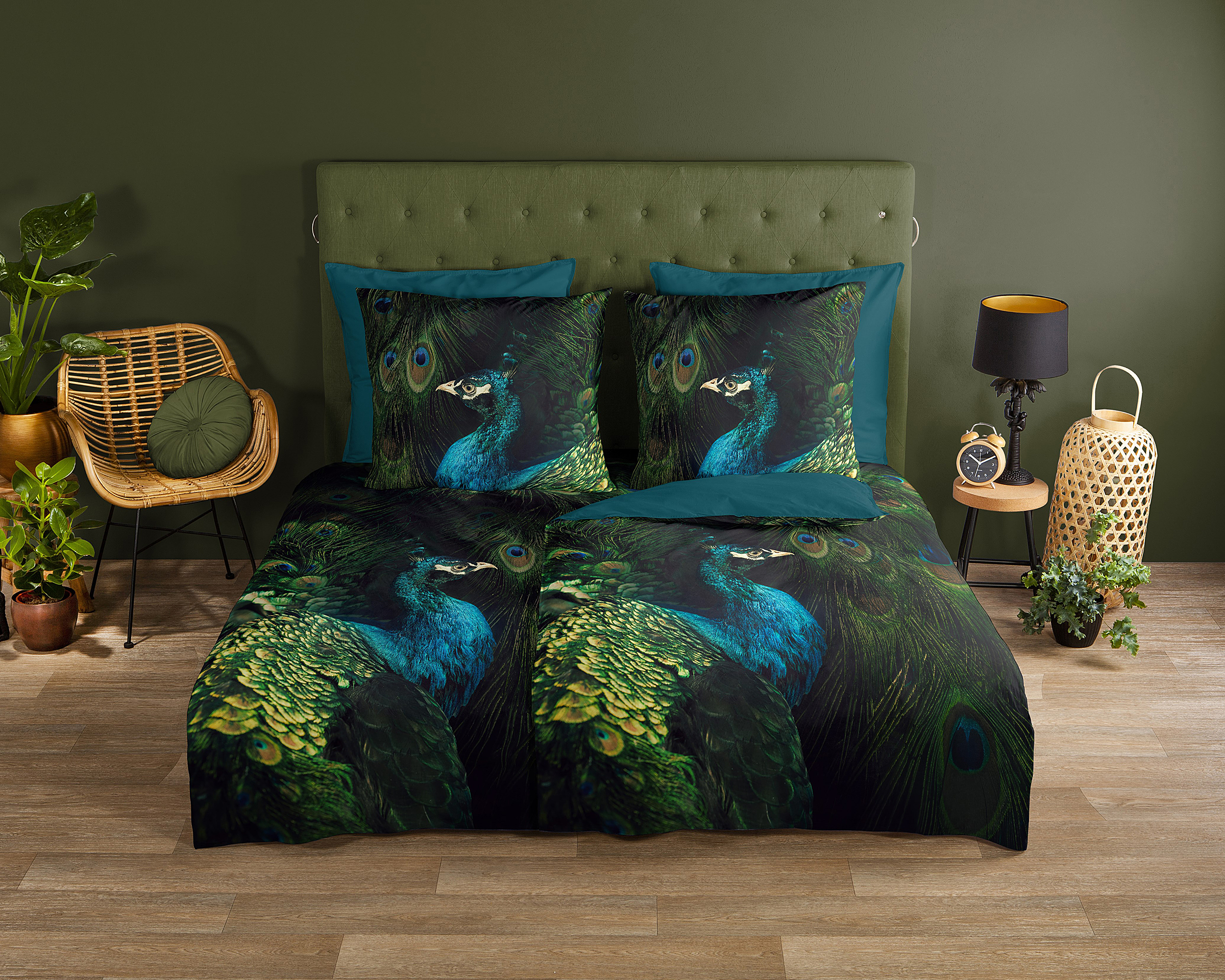 Bettwäsche Oskonsa Set 135 x 200 cm + Kissen 80 x 80 cm