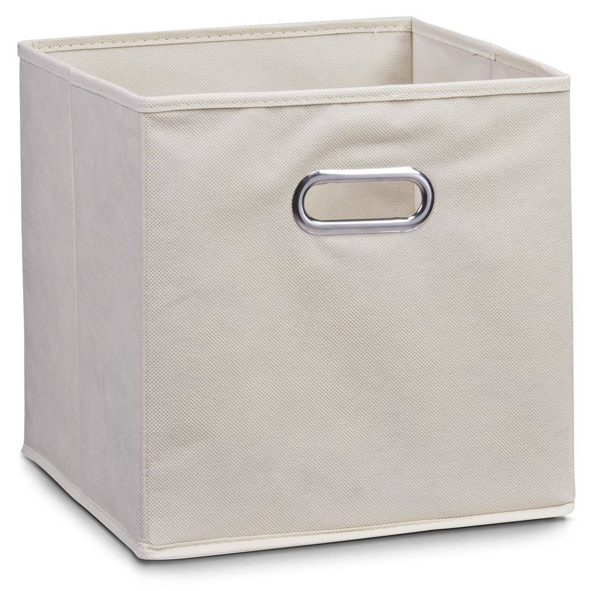 Aufbewahrungsbox Karwe I Vlies Beige