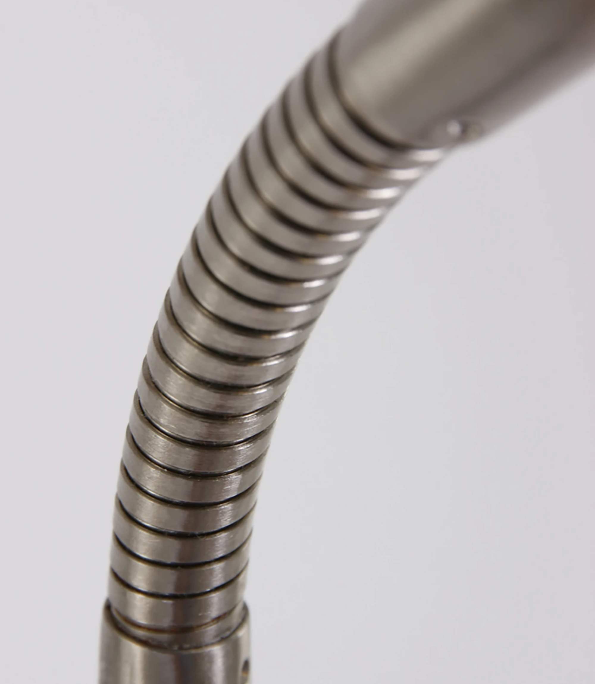 LED Stehleuchte Silber