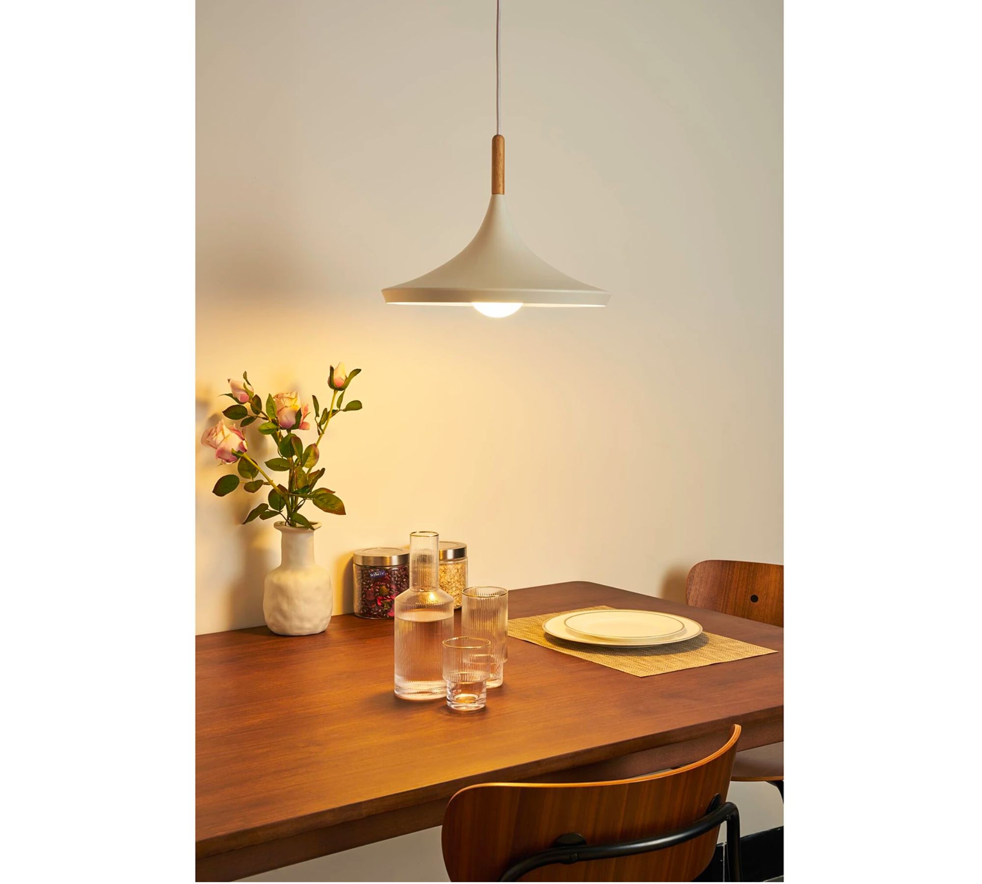 Pendant lamp 1-light aluminum
