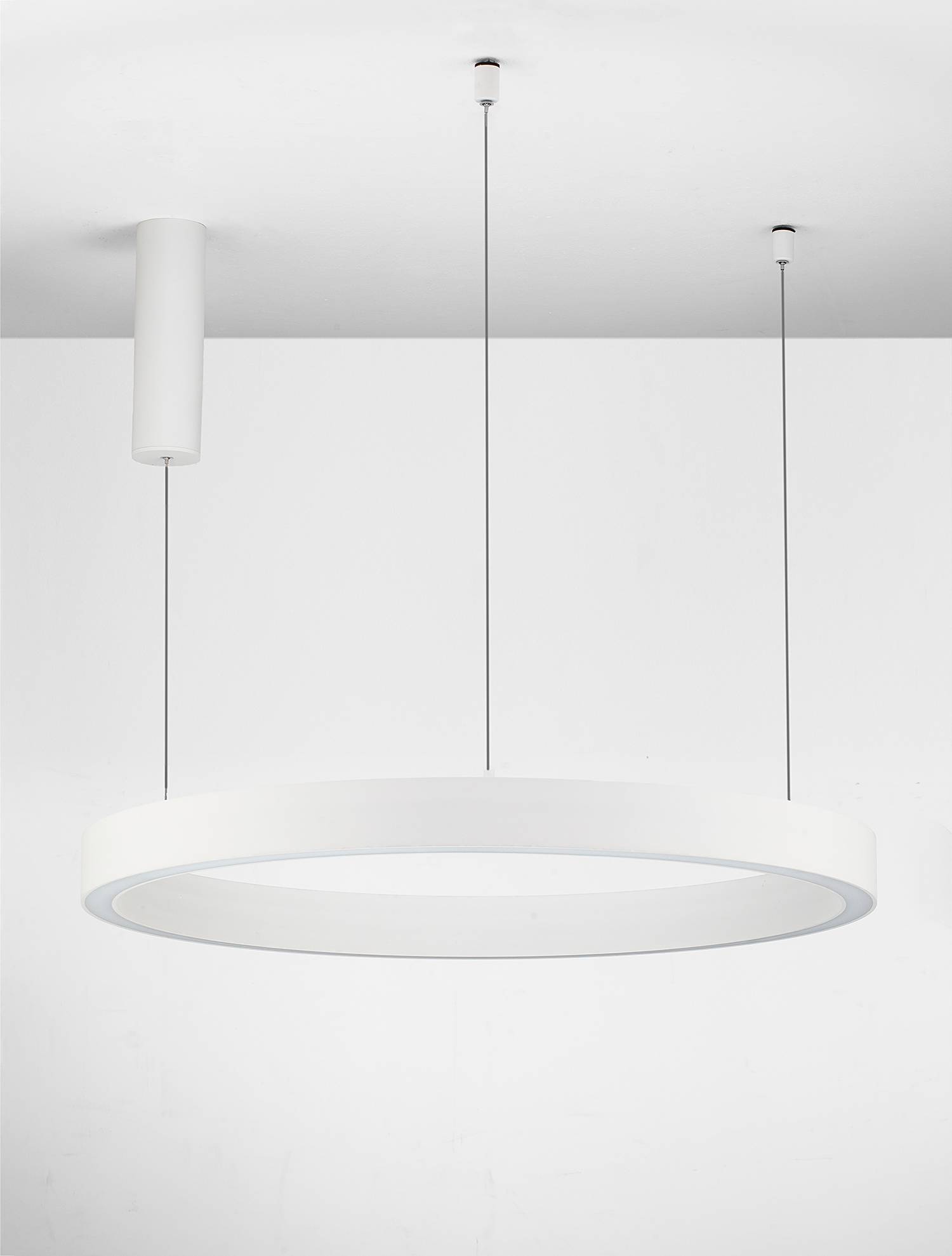 Pendeleuchte Sting Weiß Ø 80cm