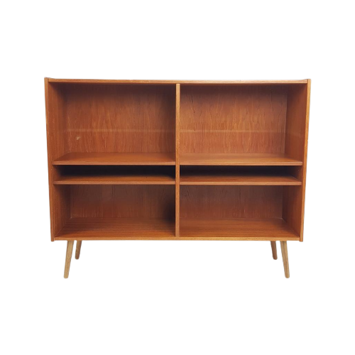 Vintage Bücherregal Holz Braun