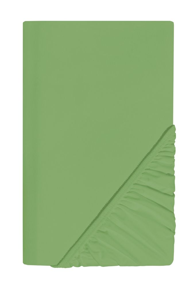 Spannleintuch für Boxspringbett aus Baumwolle Grün