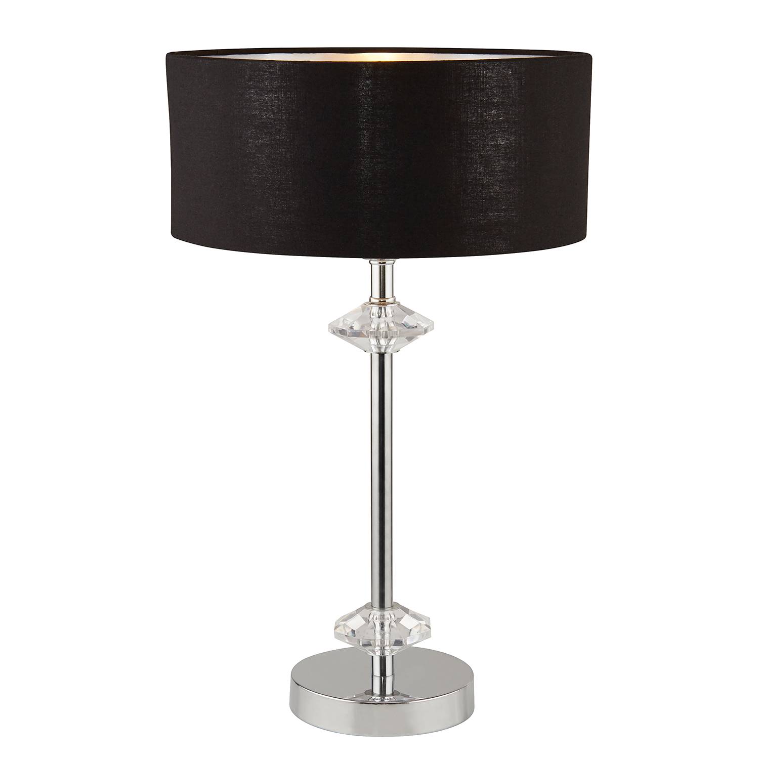 New Orleans Table Lamp Blended fabric Steel Single-flame