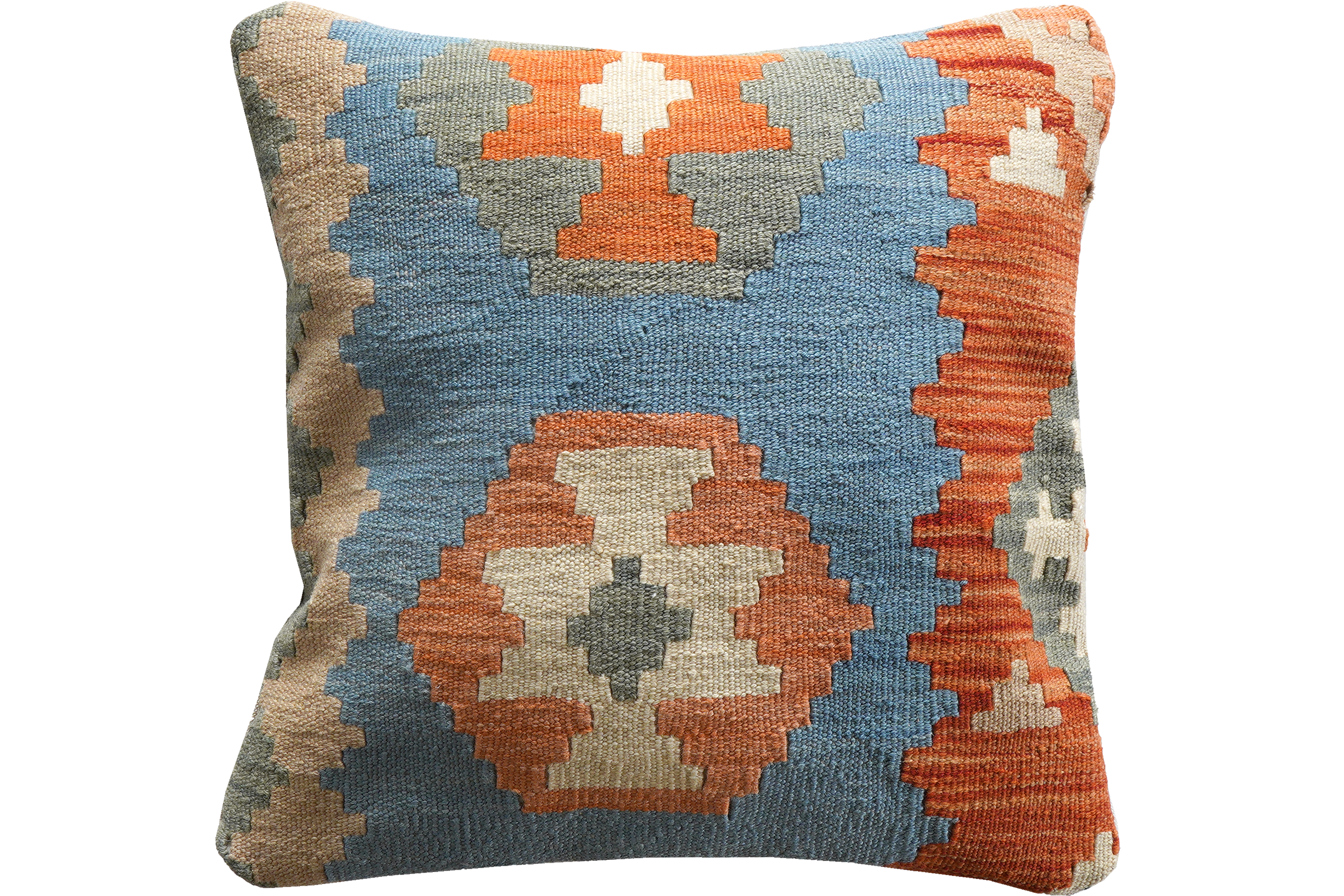 Cuscino Kilim Lana Cotone Multicolore