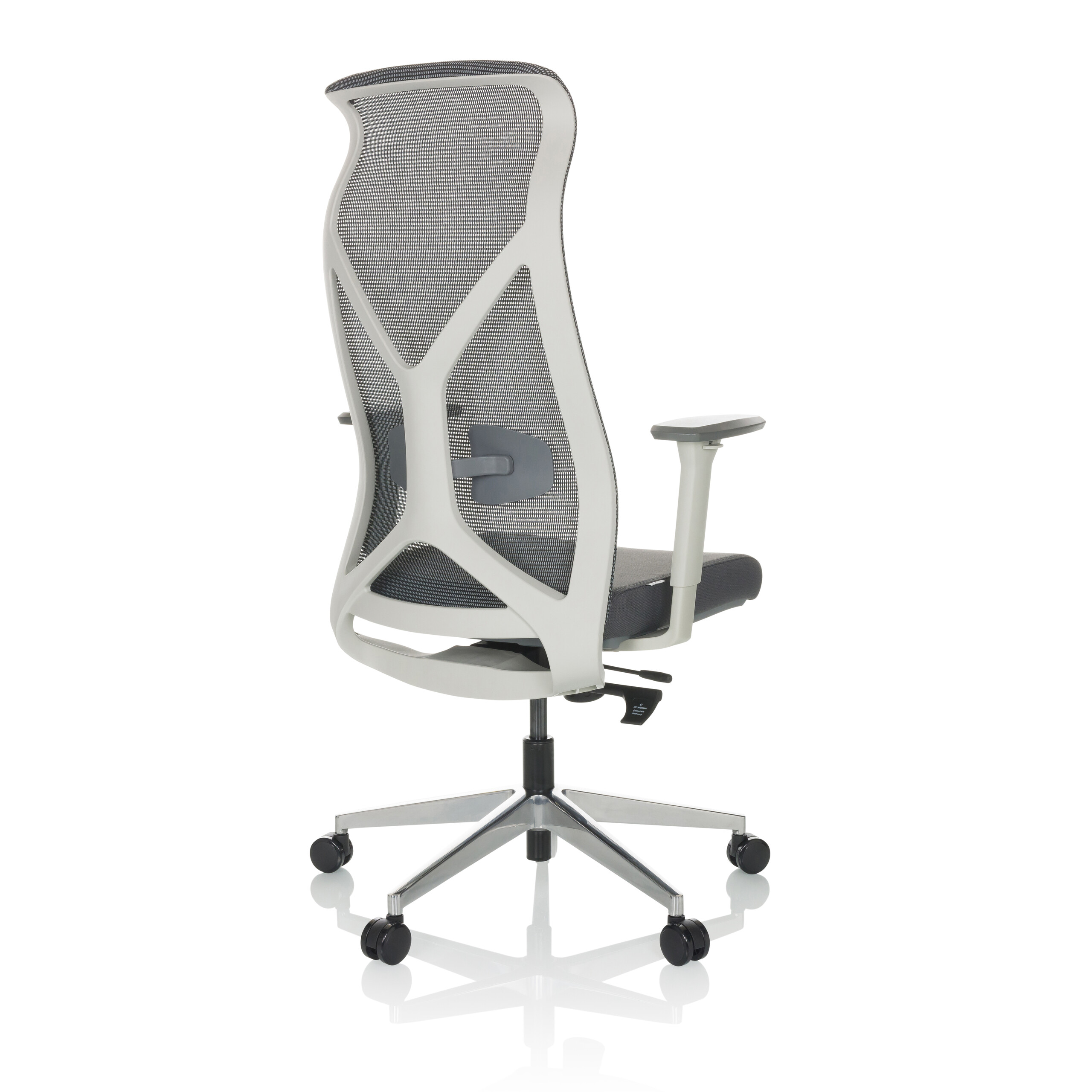 AZURRO WEISS Bürostuhl Netzstoff Grau