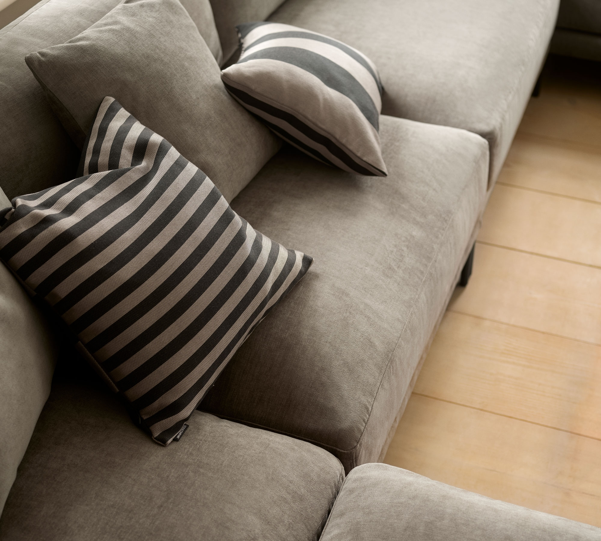 Vincent 1-Sitzer Modul Rechts Planet Grey Green