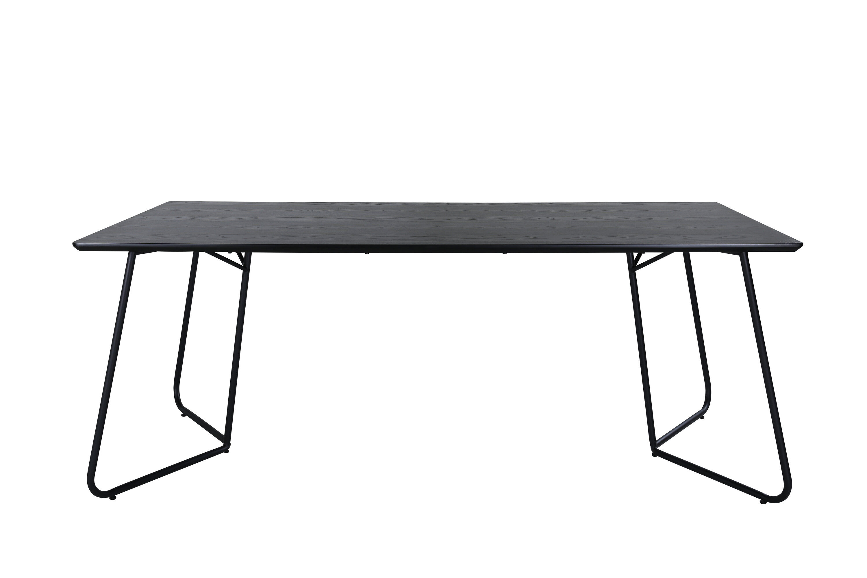Petra Dining Table Black Black Veneer