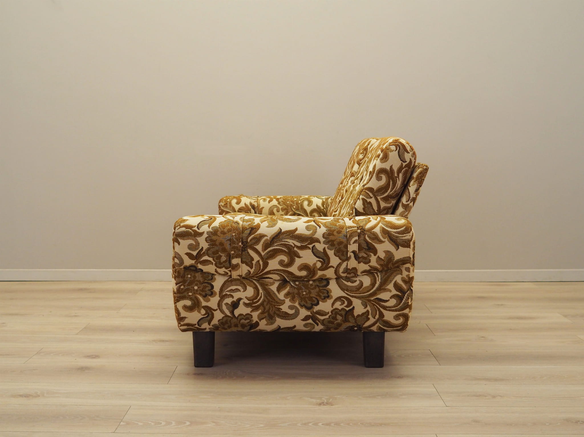2-Sitzer Sofa Gelb 1960er Jahre