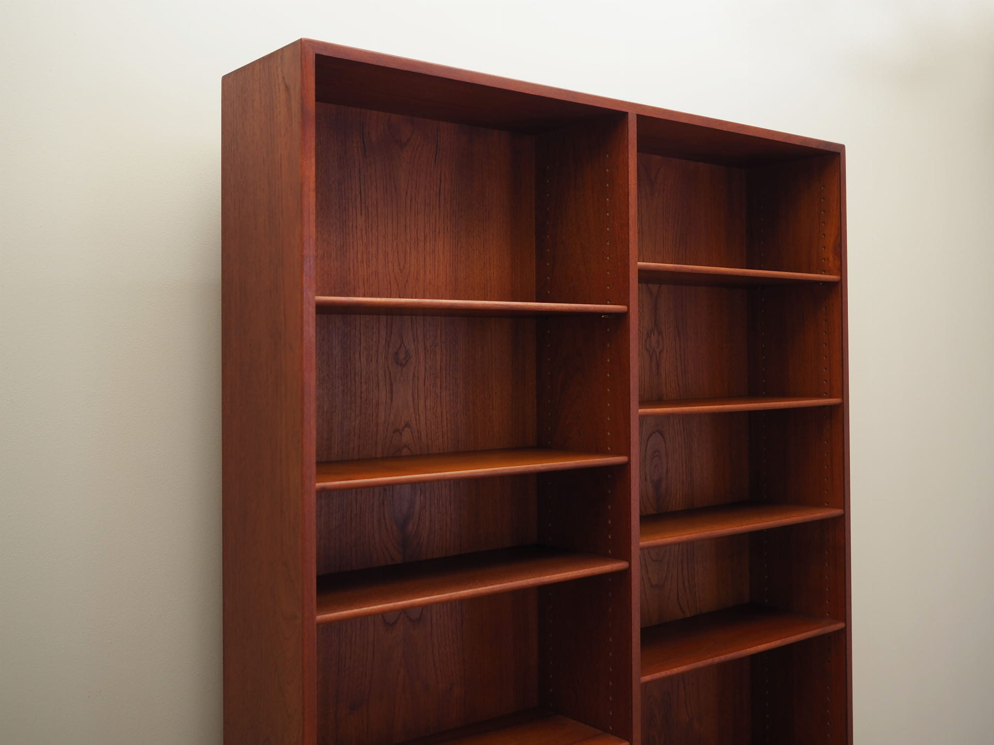 Vintage Bookshelf Teak Brown 1960s