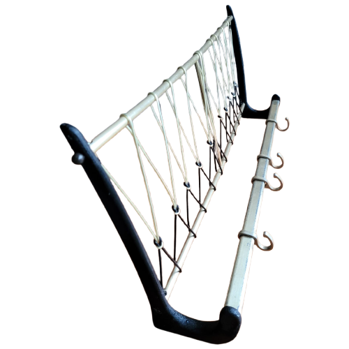 Vintage Wardrobe Metal Grey 1960s