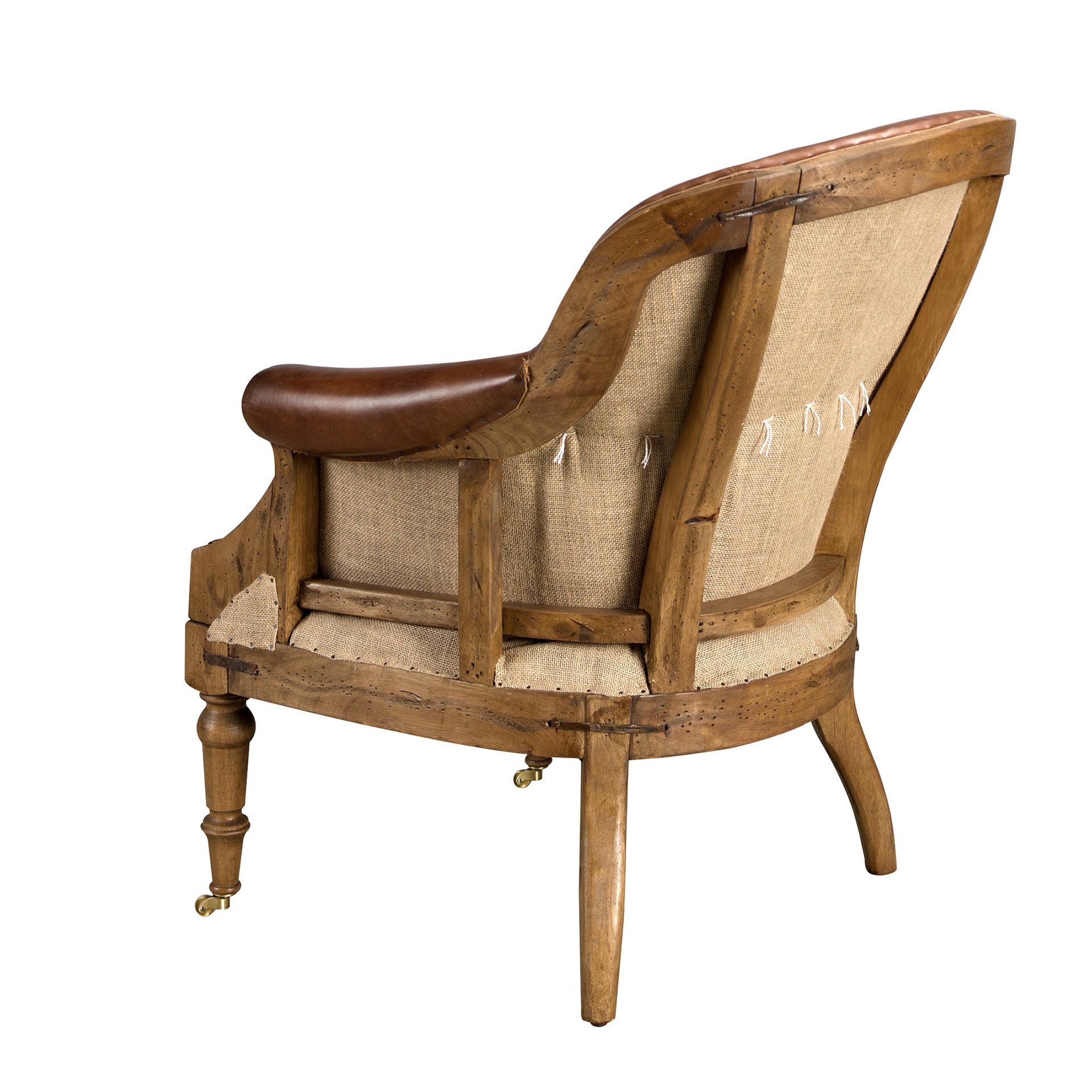 Sessel Leder Cognacbraun