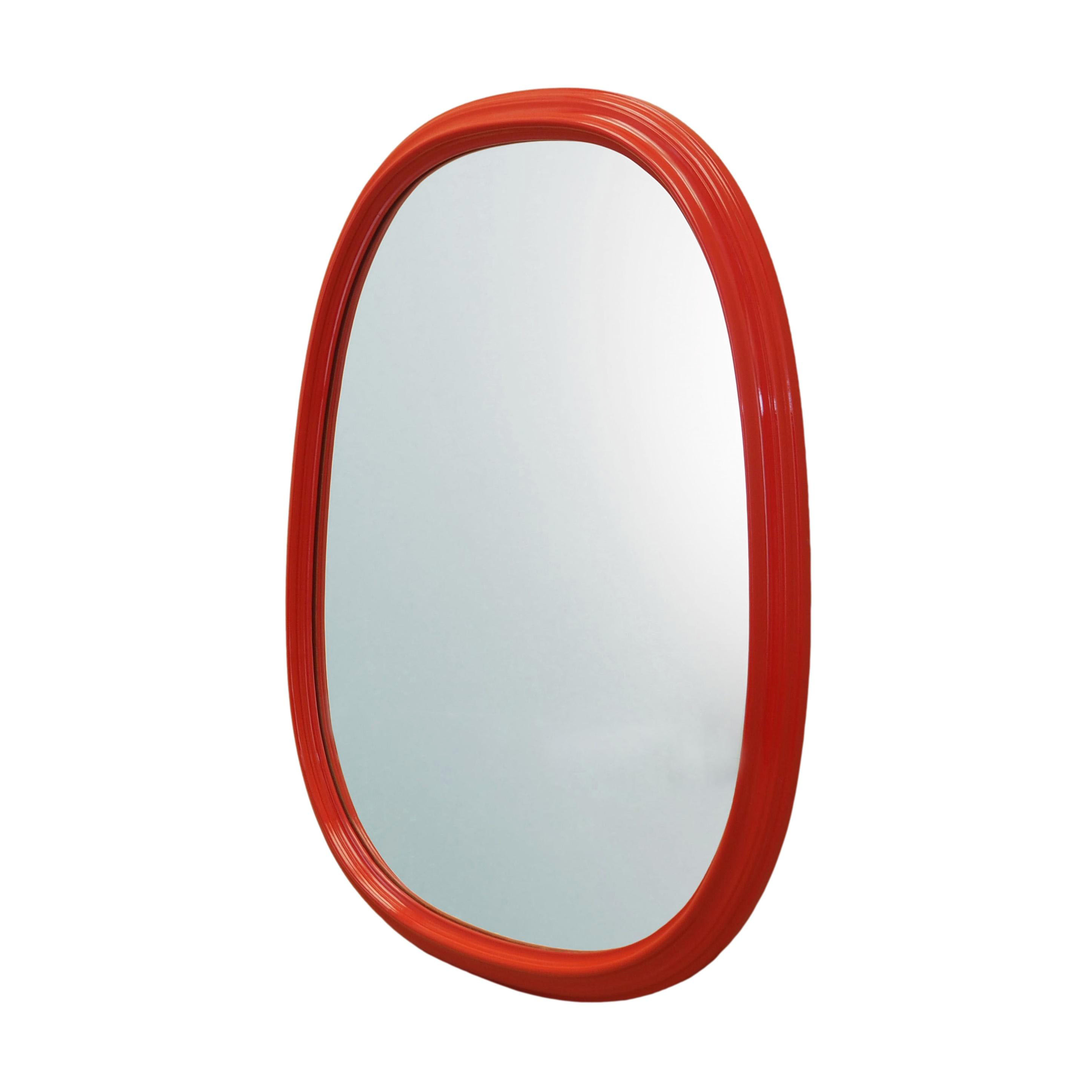 Mirror 1970s Red
