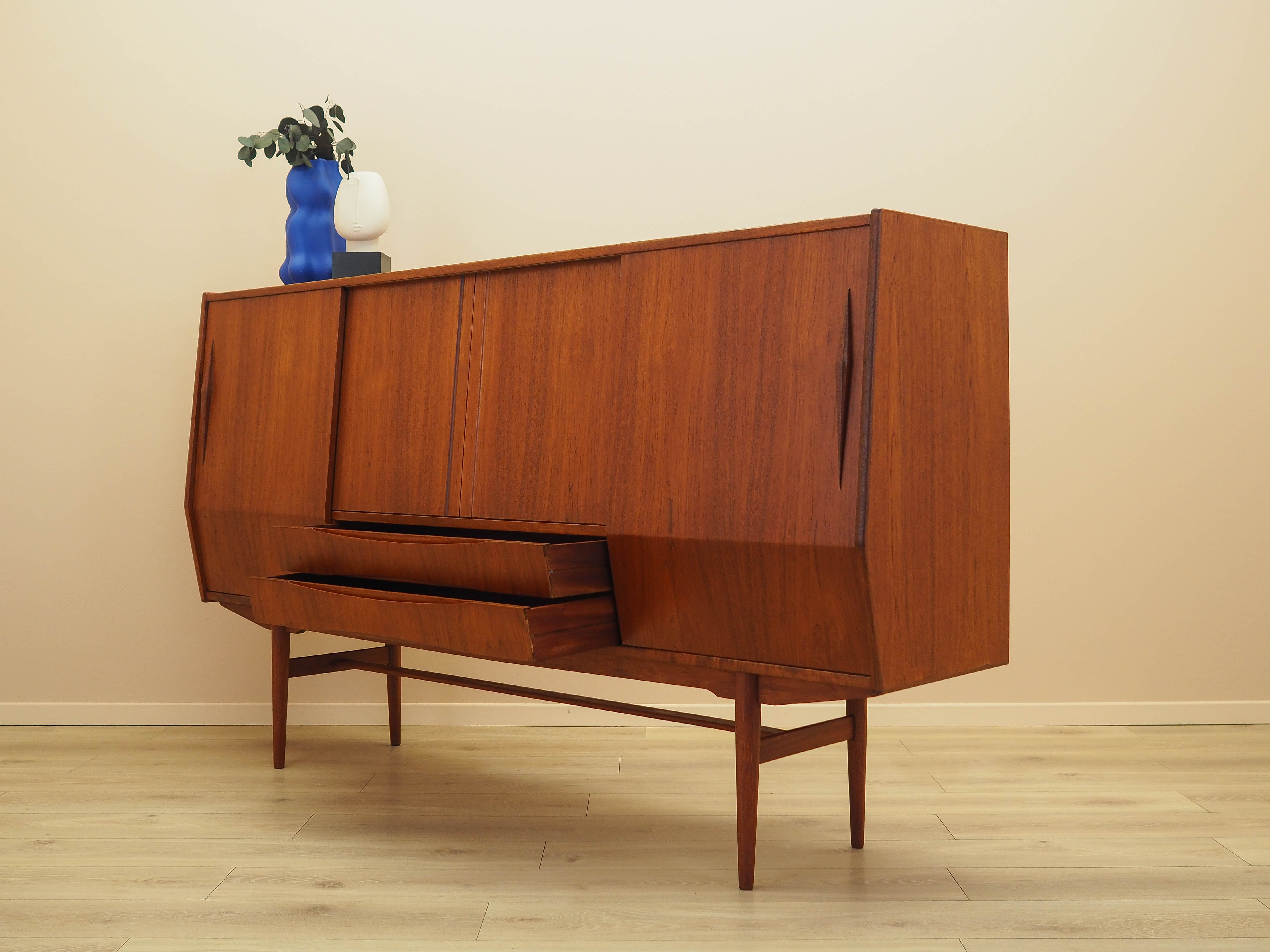Teak Highboard 1960er Jahre