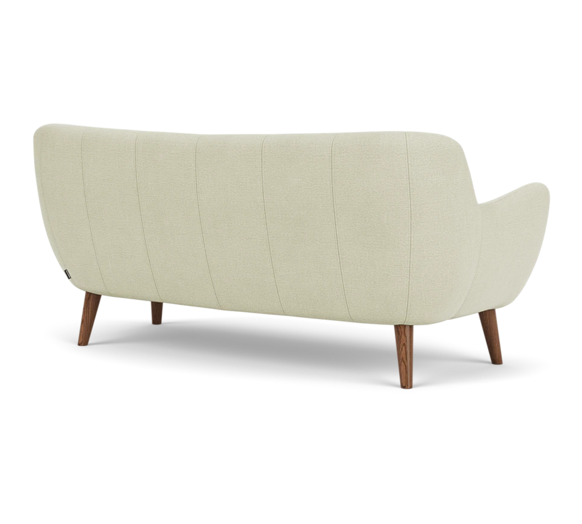 Herman Sofa 3-Sitzer Fabio Grey Green