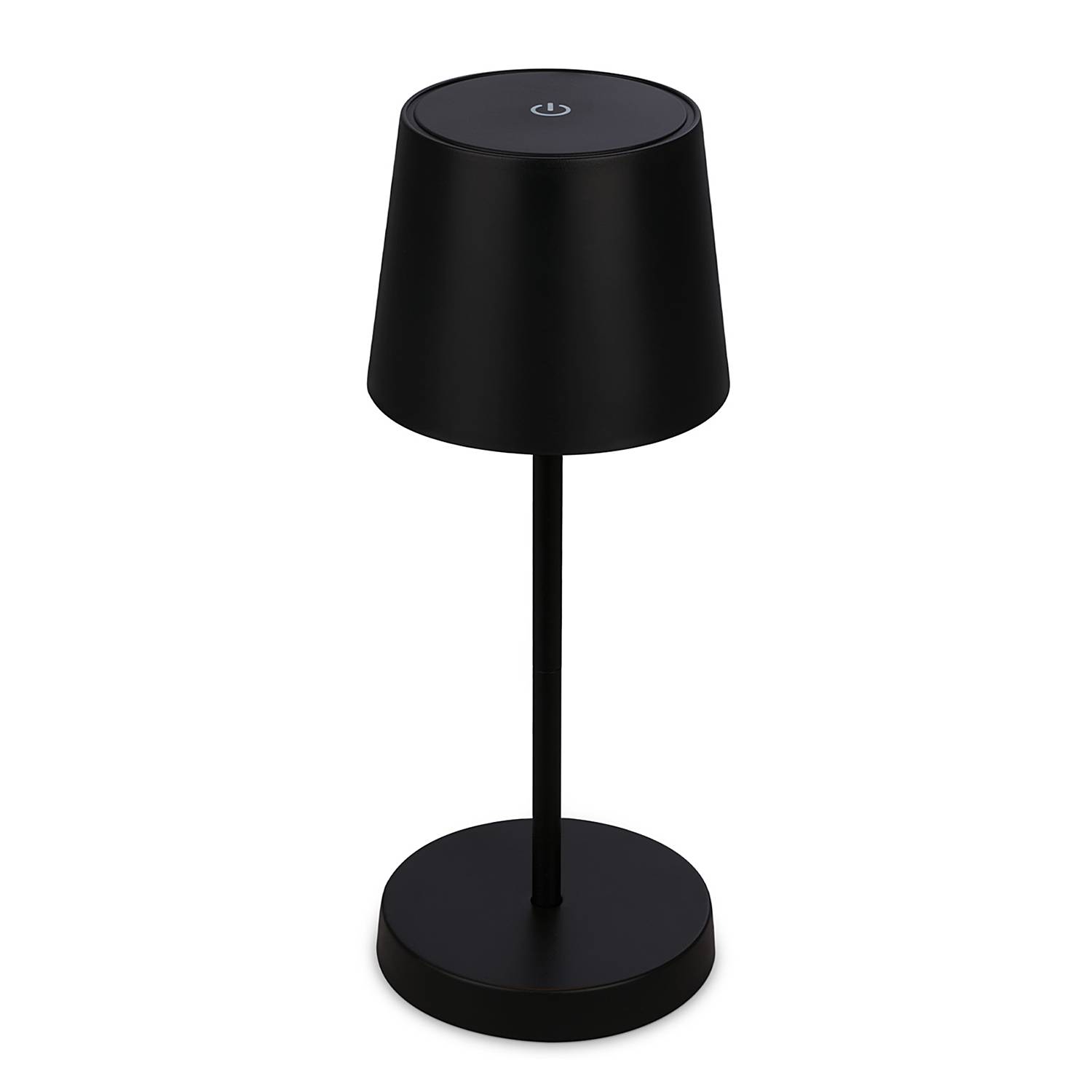 Lohela Tischleuchte Polyethylen Schwarz