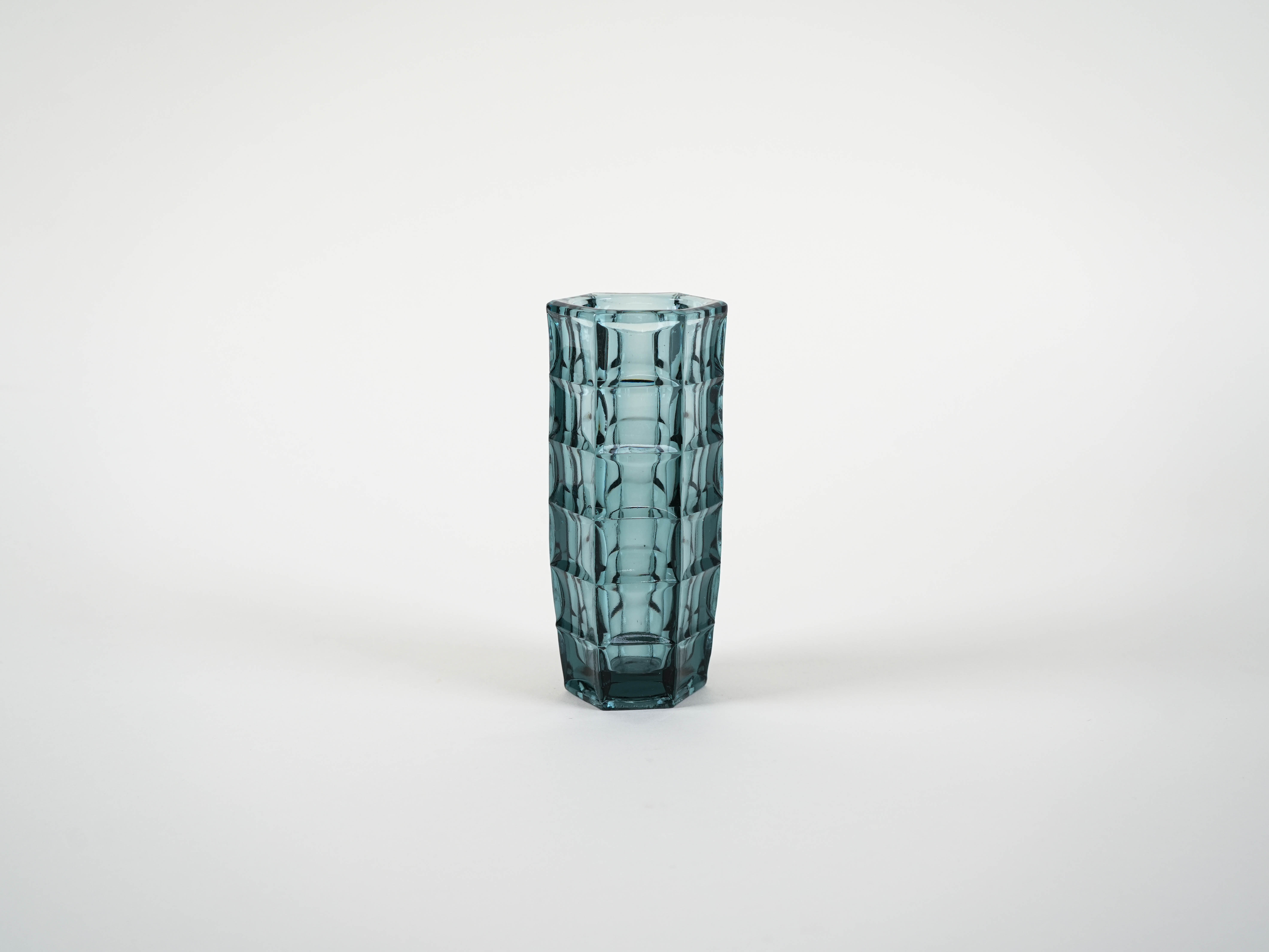 Glass vase 1970s