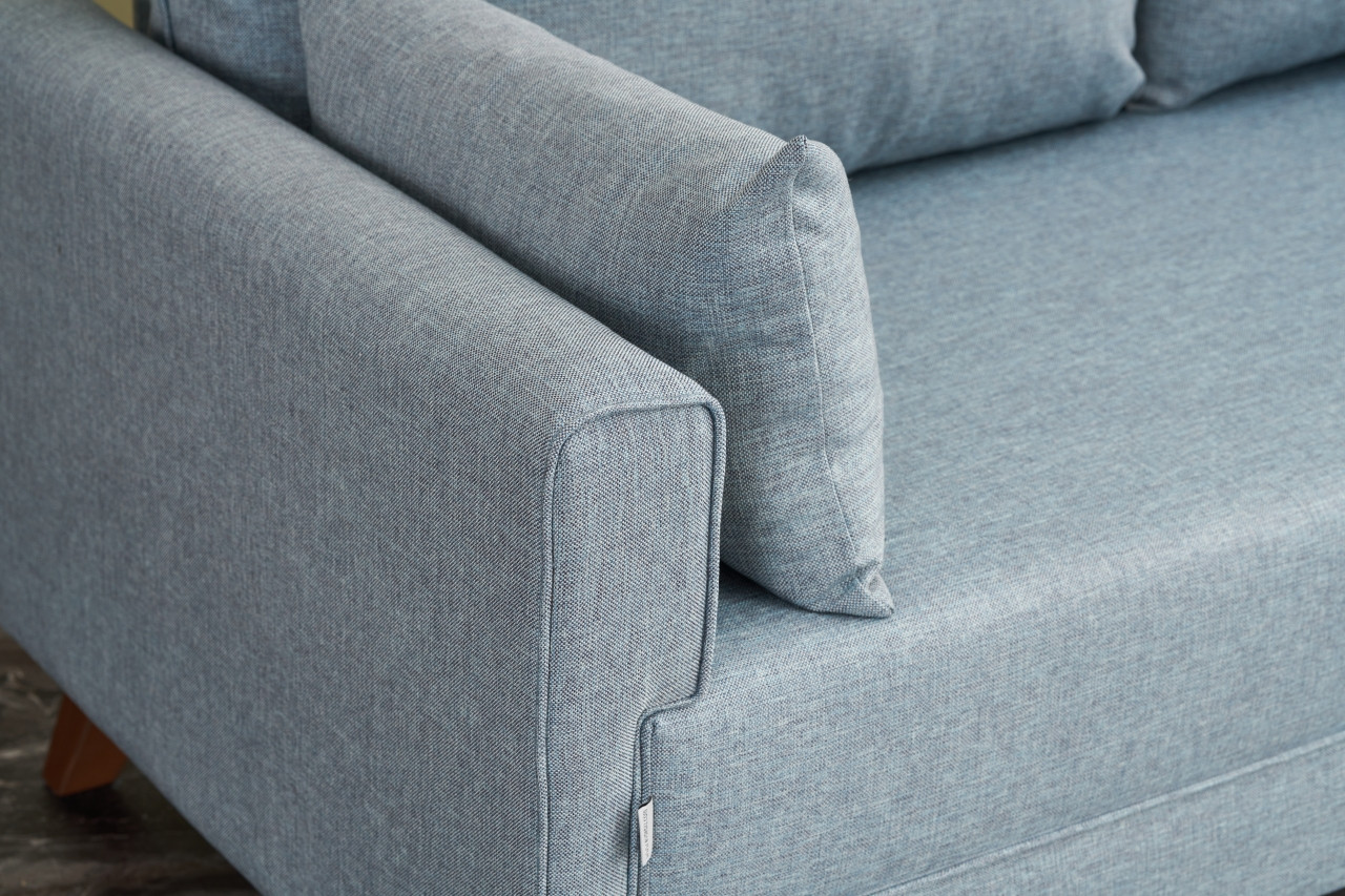 Bella Sofa 2-Sitzer Blau