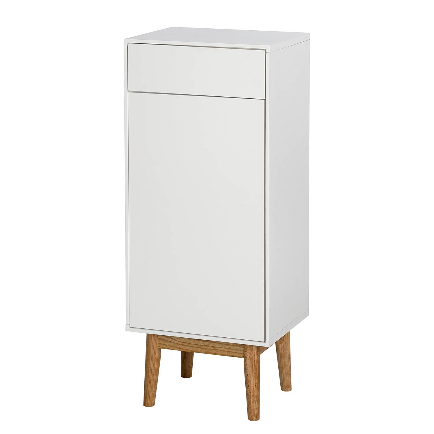 Base cabinet LINDHOLM 1 drawer oak white