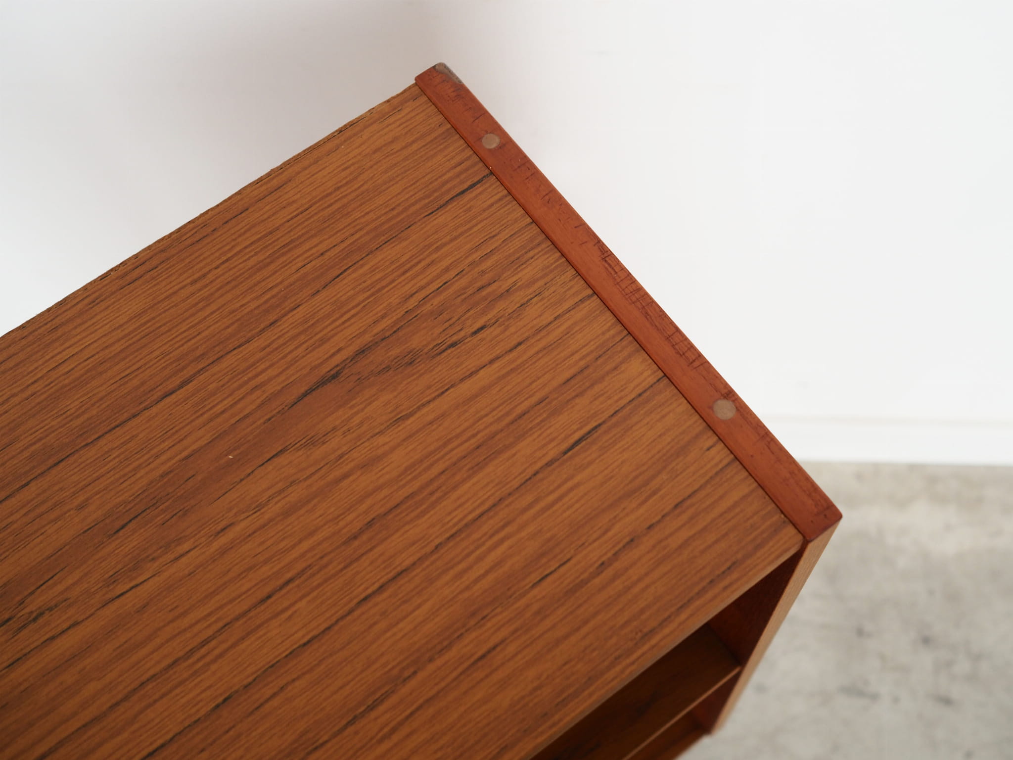Bookshelf Teak Brown 1970s