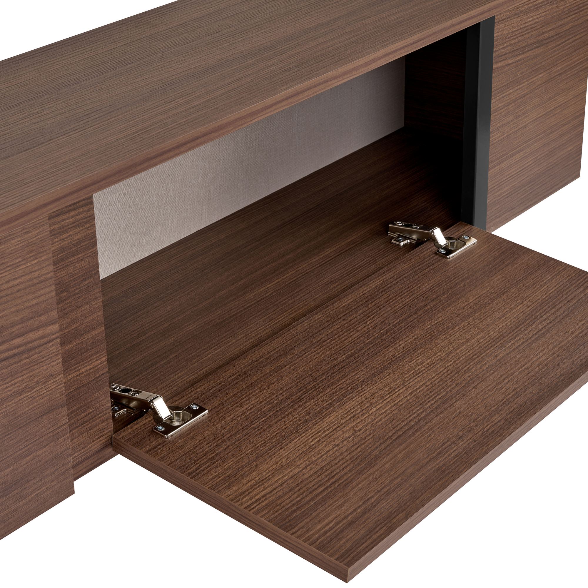 Onera Sideboard effetto noce nero