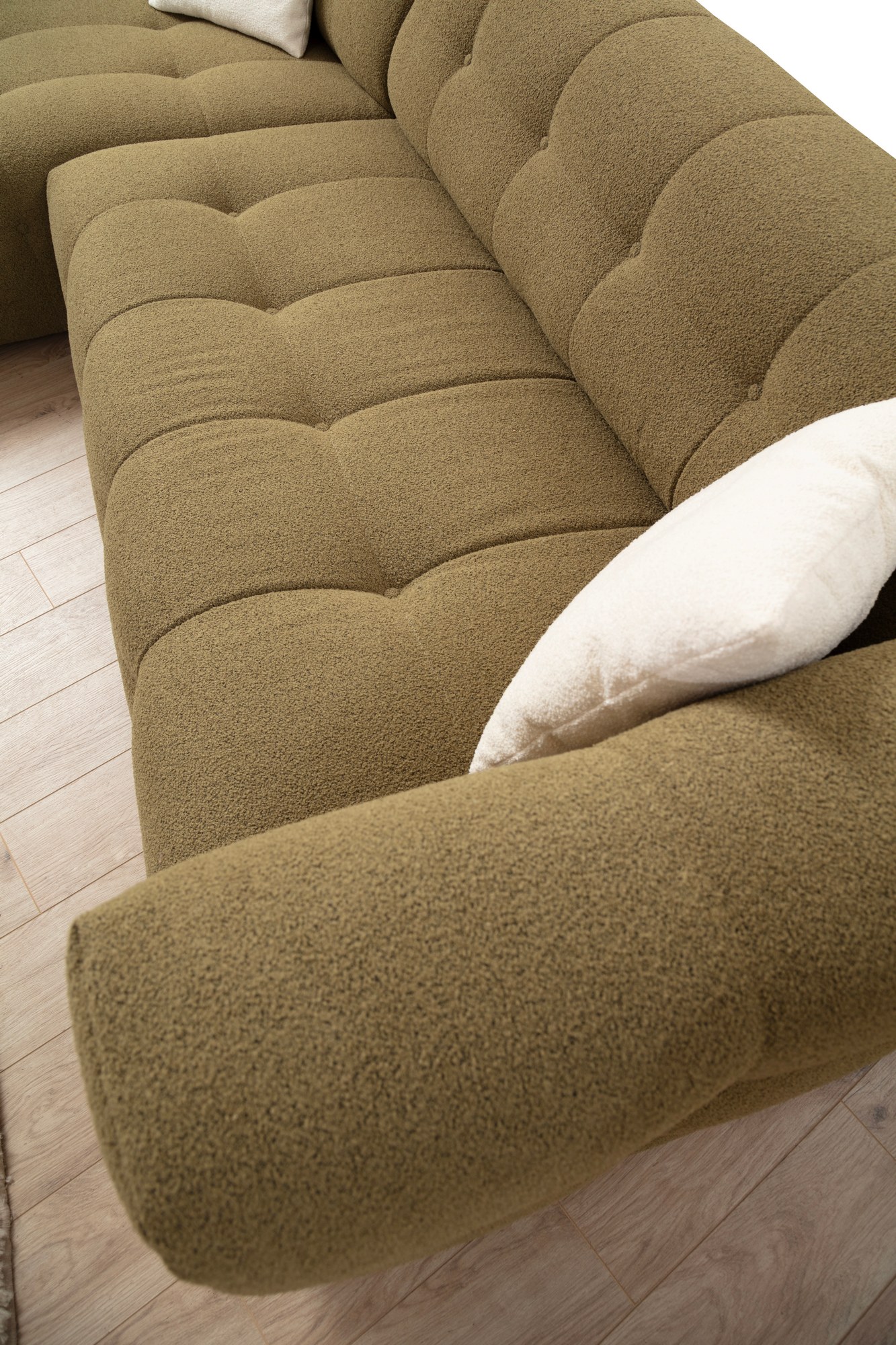 Cady Sofa Récamiere Links  Khaki