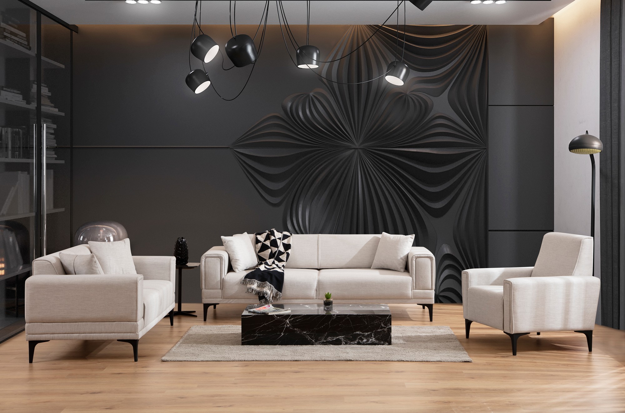 Horizon 2-Sitzer Sofa Grau