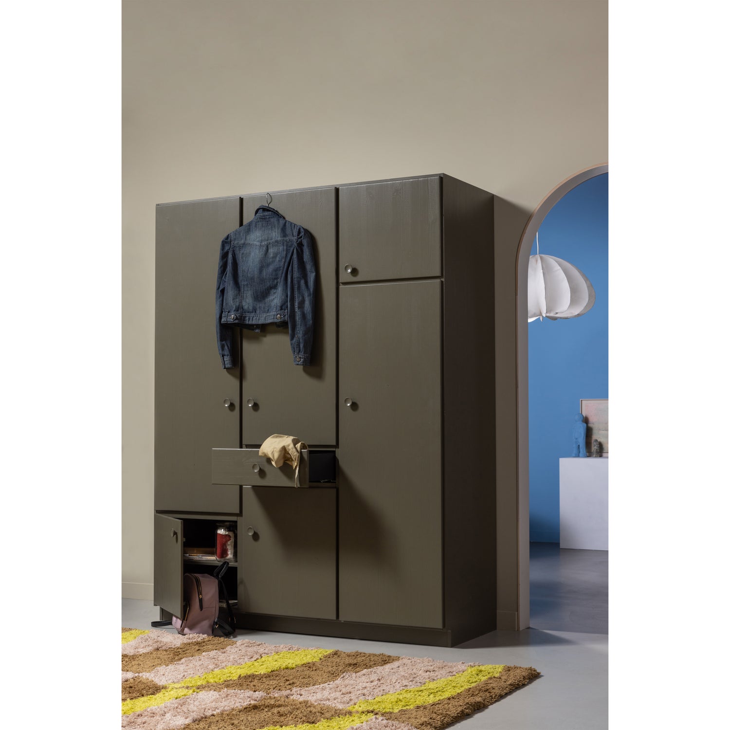 Dalia Pendelleuchte Papier Weiß Ø 60cm