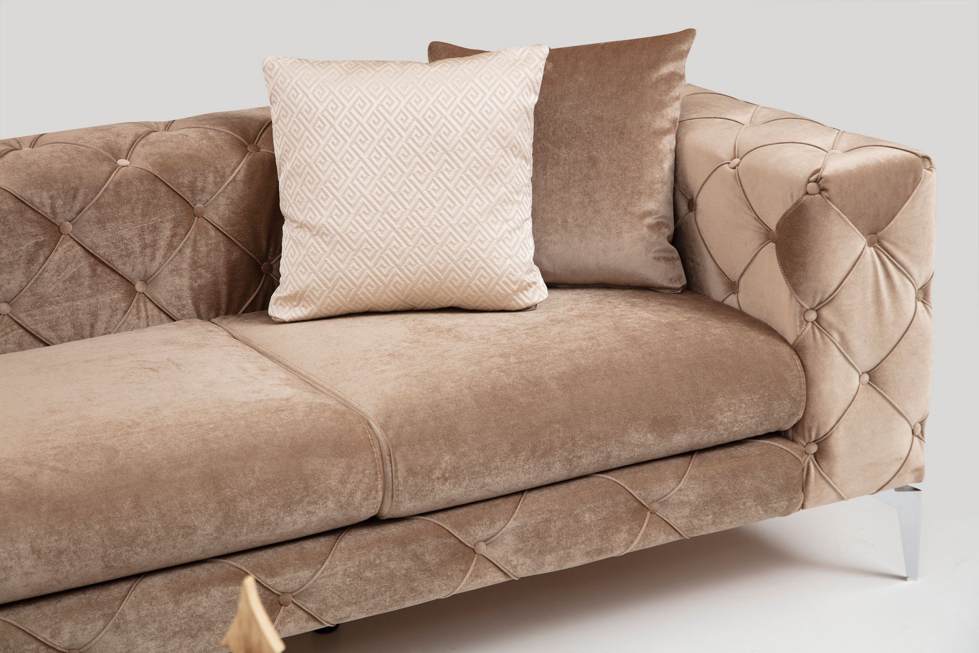 Como Sofa 4-Sitzer Beige