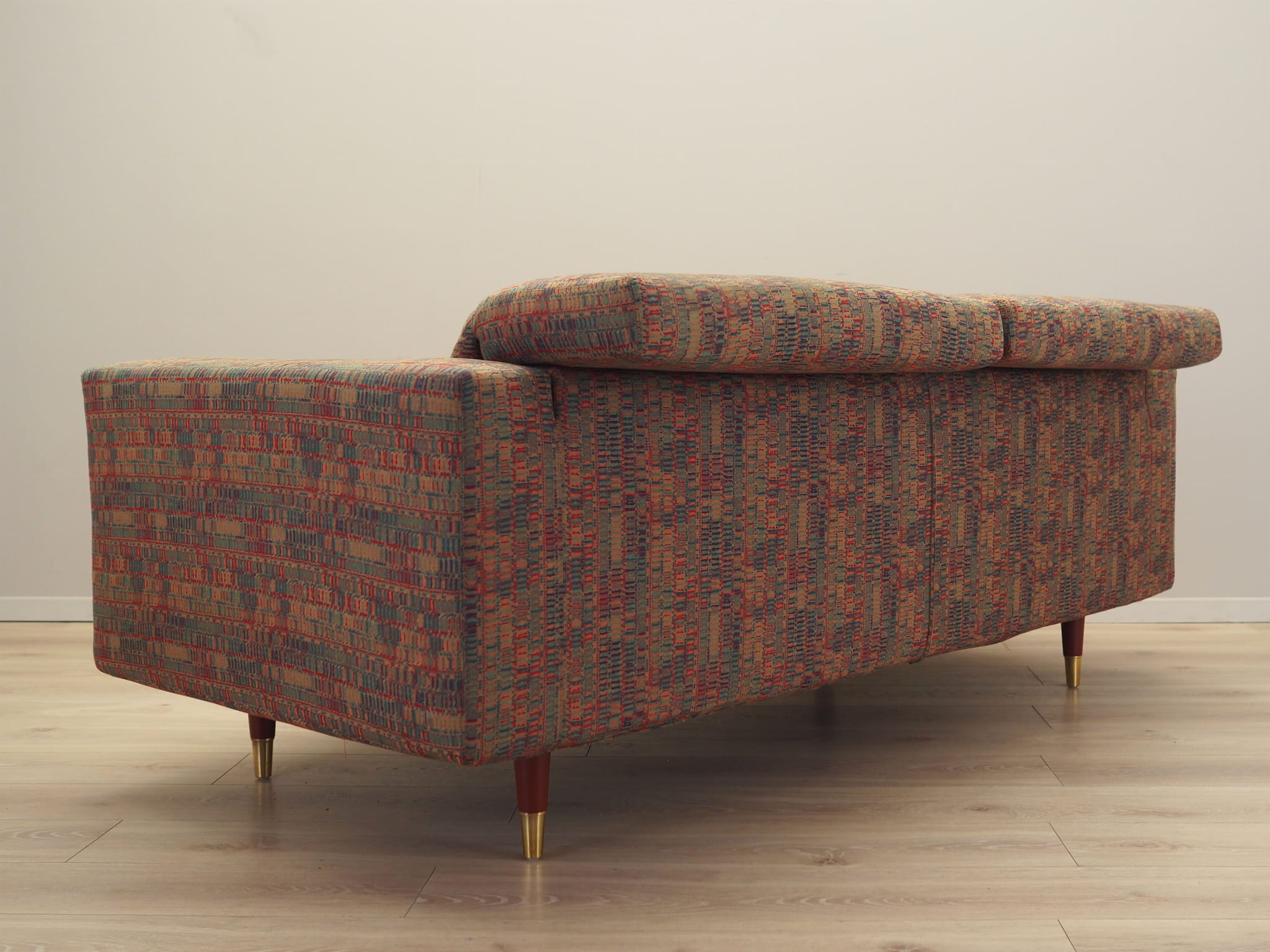 2-Sitzer Sofa Braun 1960er Jahre