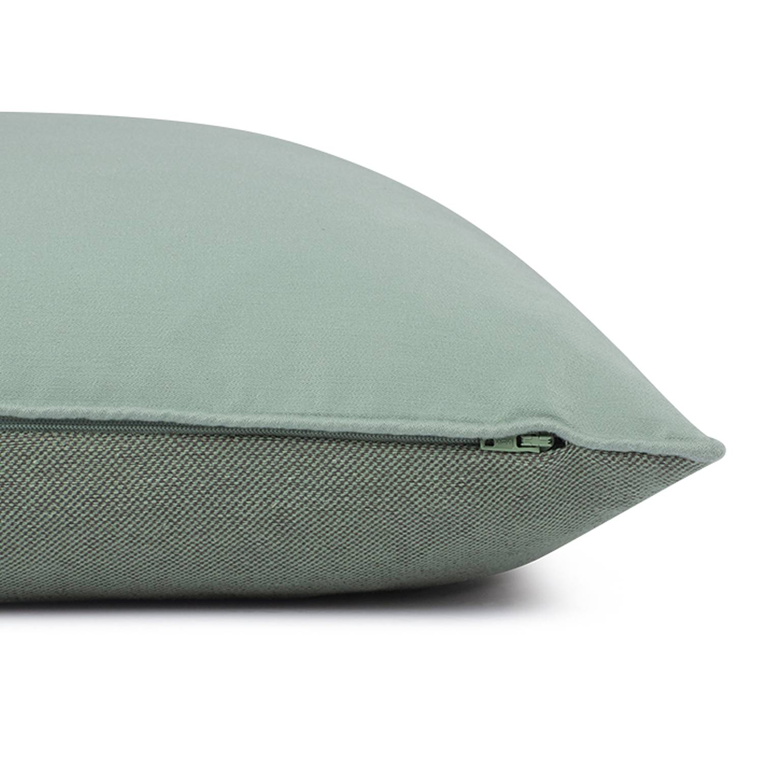 Soft II Kissenbezug Baumwolle Polyester Grün