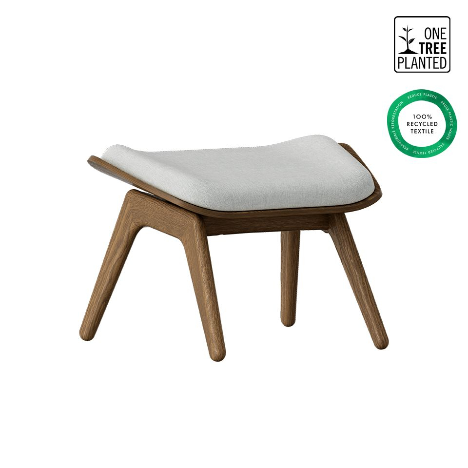 The Reader Ottoman Grau