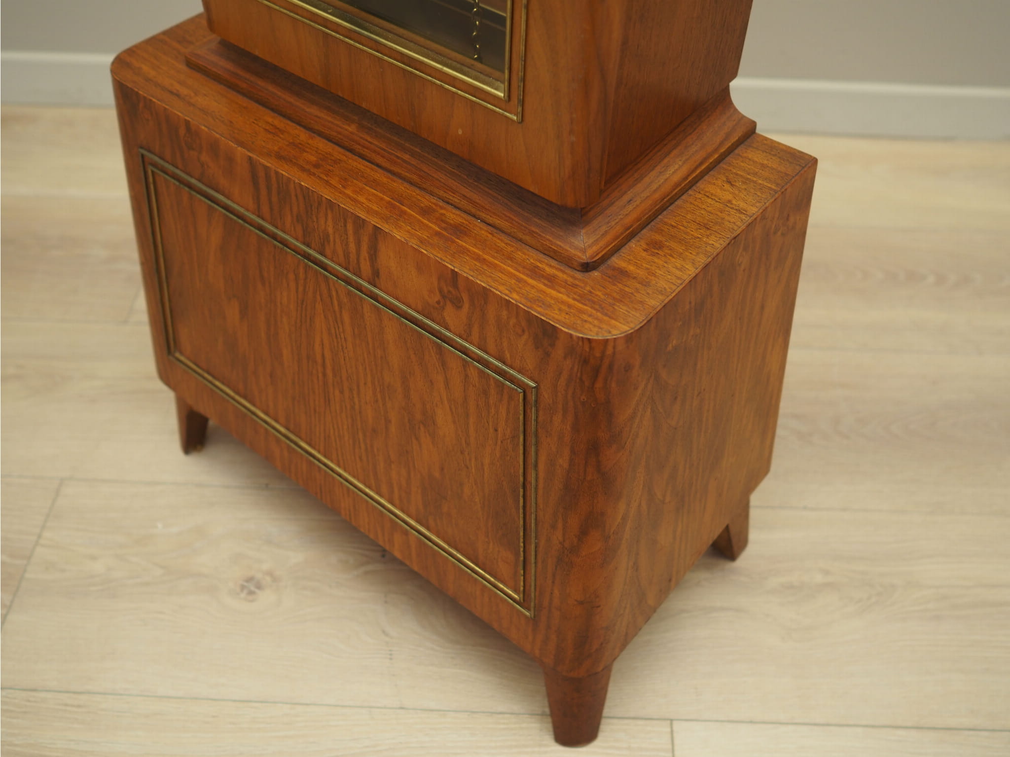 Vintage Standuhr Kiefernholz