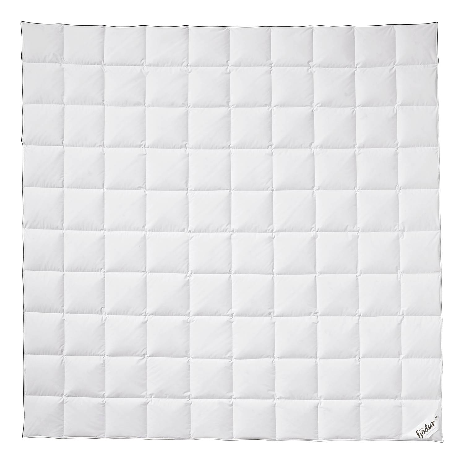 Bettdecke Fjödur Fiona I Federn Daunen Weiß 200 x 200 cm