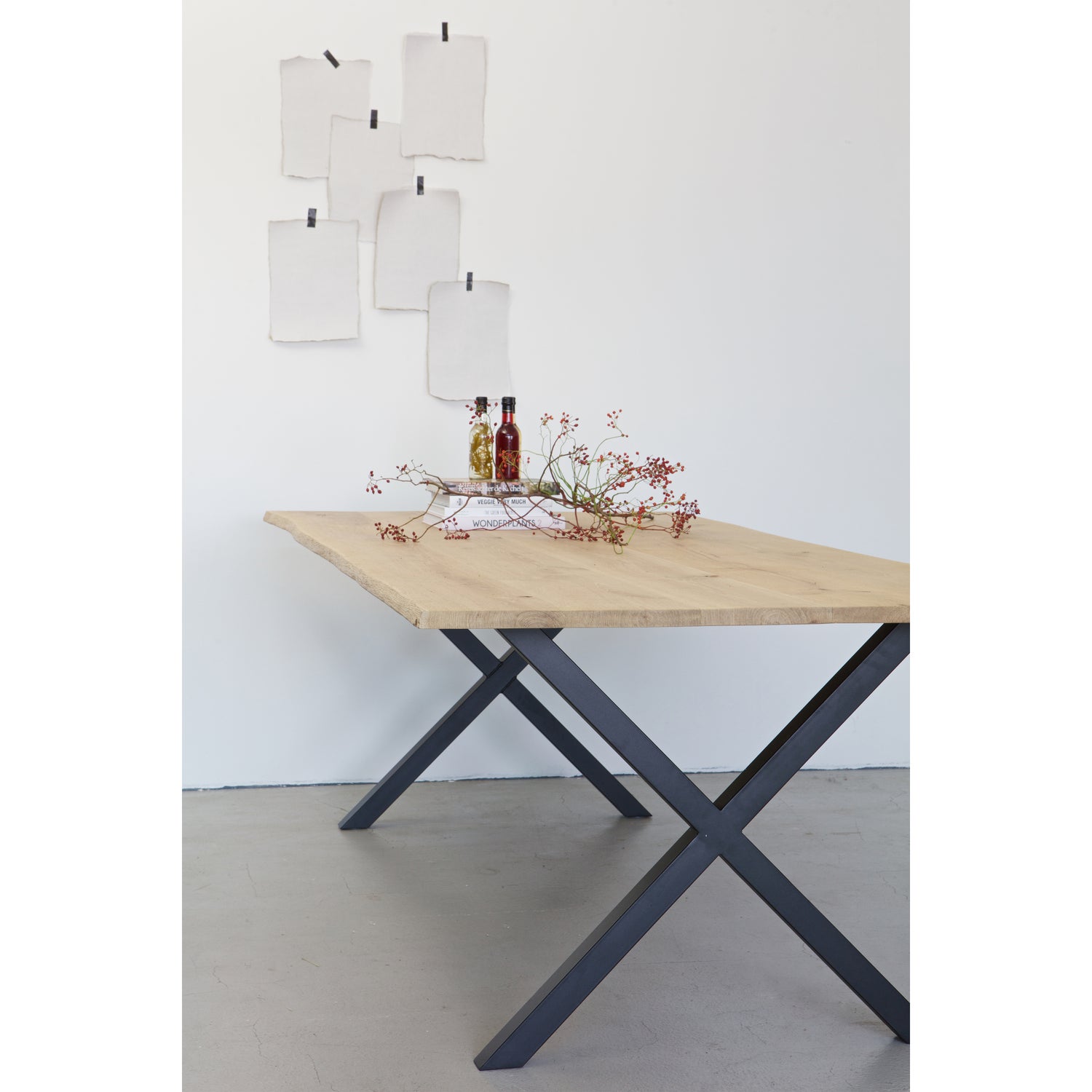 Tablo Tischplatte Eiche 220x90cm