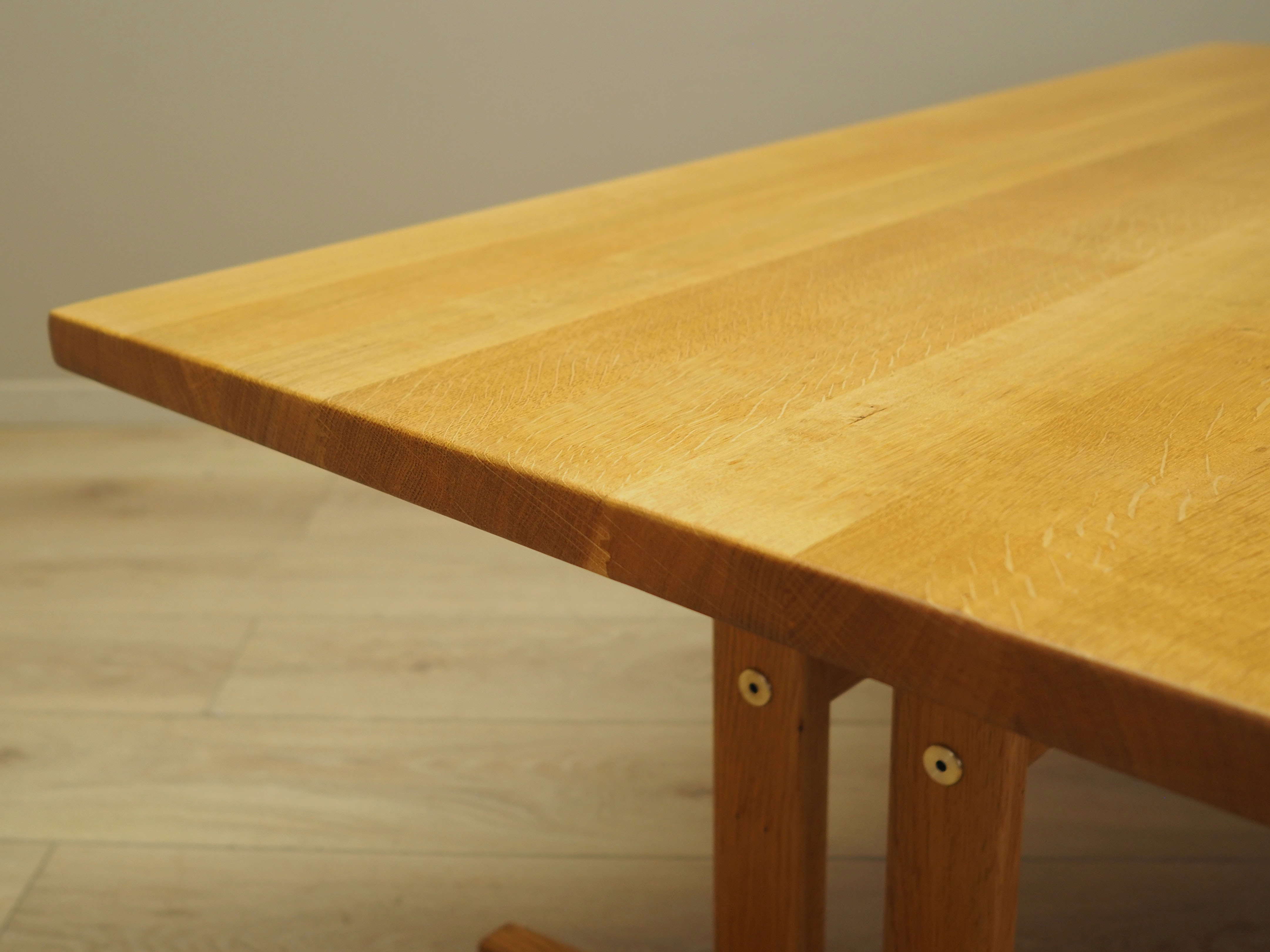 Dining table ash wood 1970s