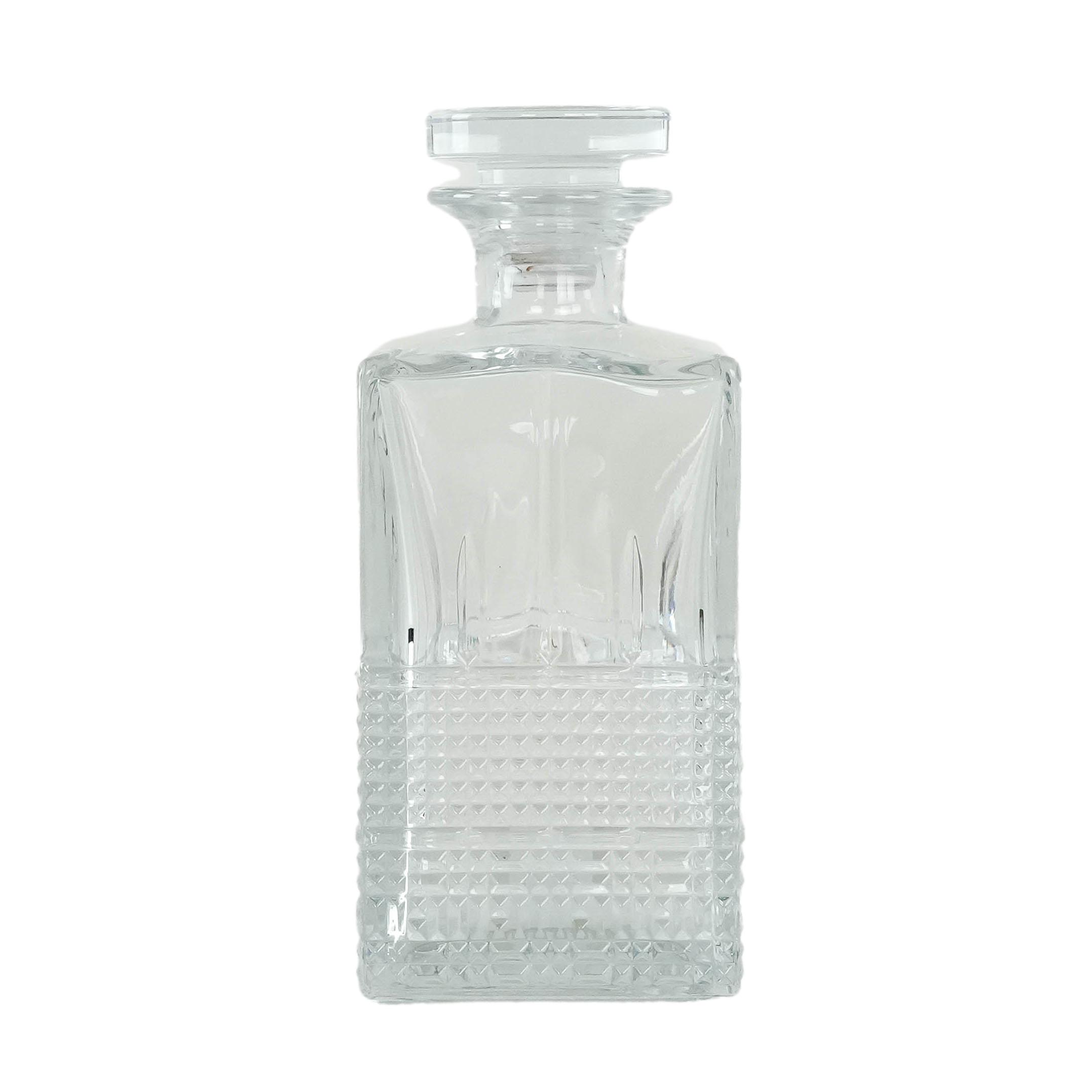 Glaskaraffe Transparent 1970er Jahre