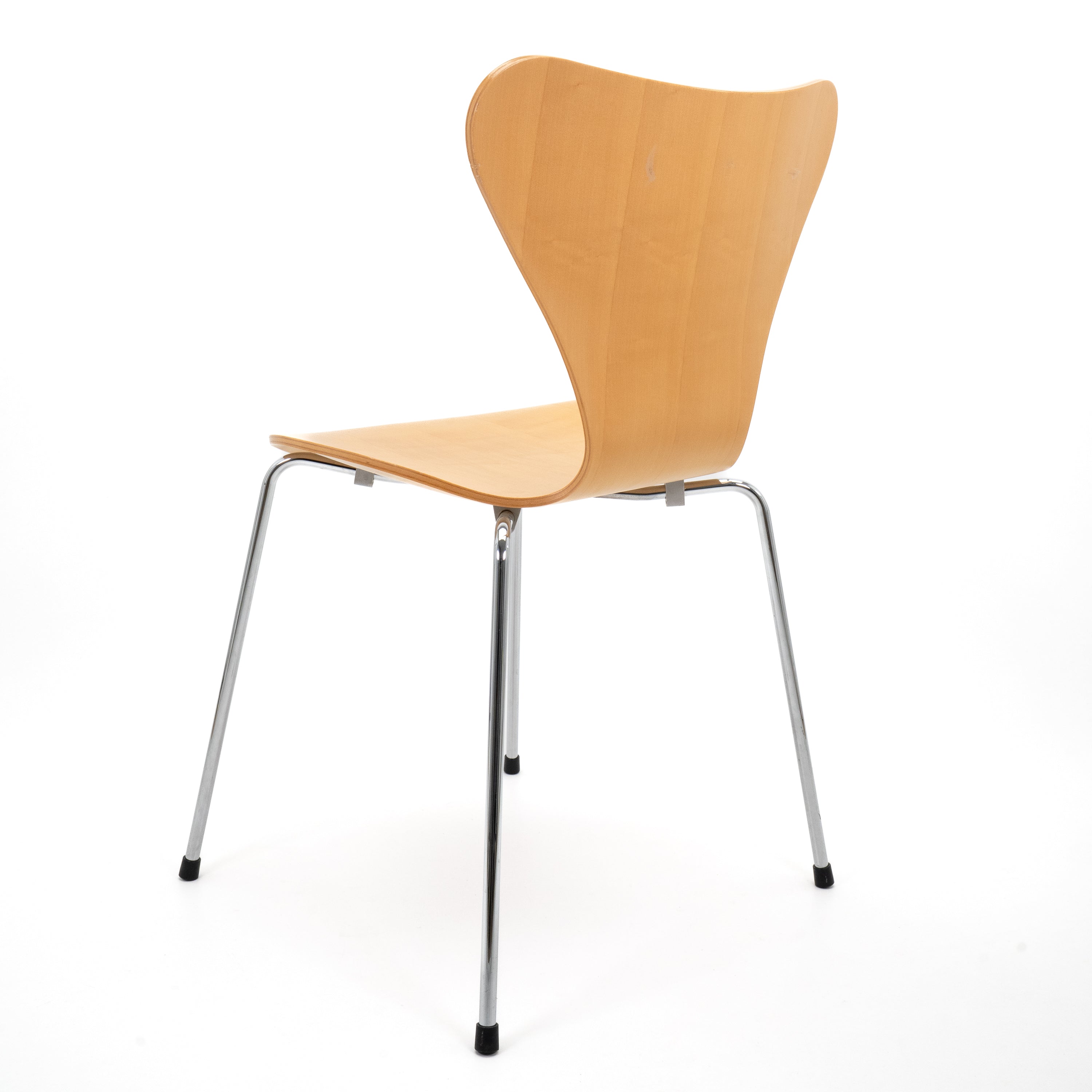 Serie 7 Stuhl Chrom Ahorn von Fritz Hansen