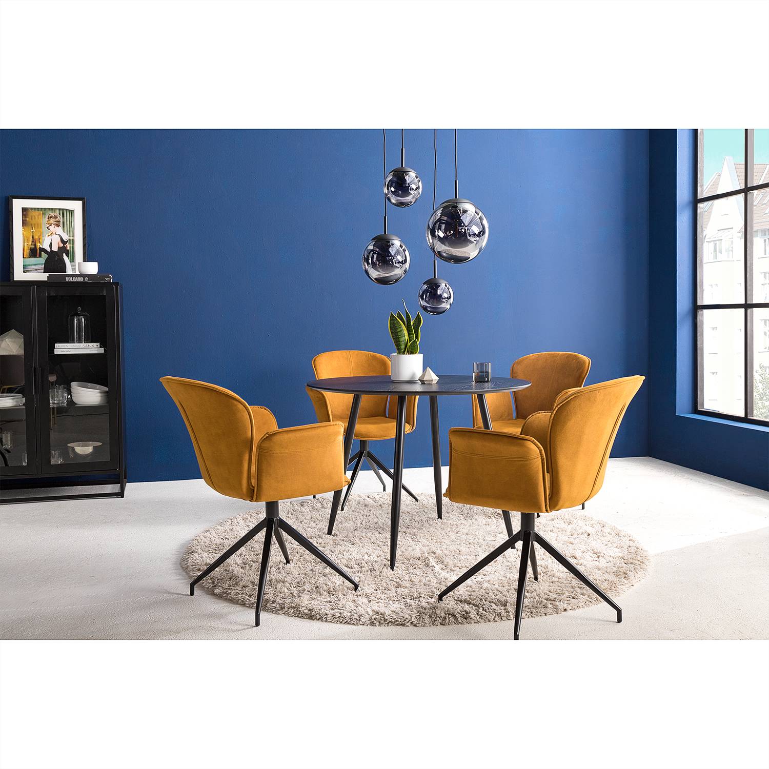 Drehbarer Armlehnenstuhl Yves Ocker