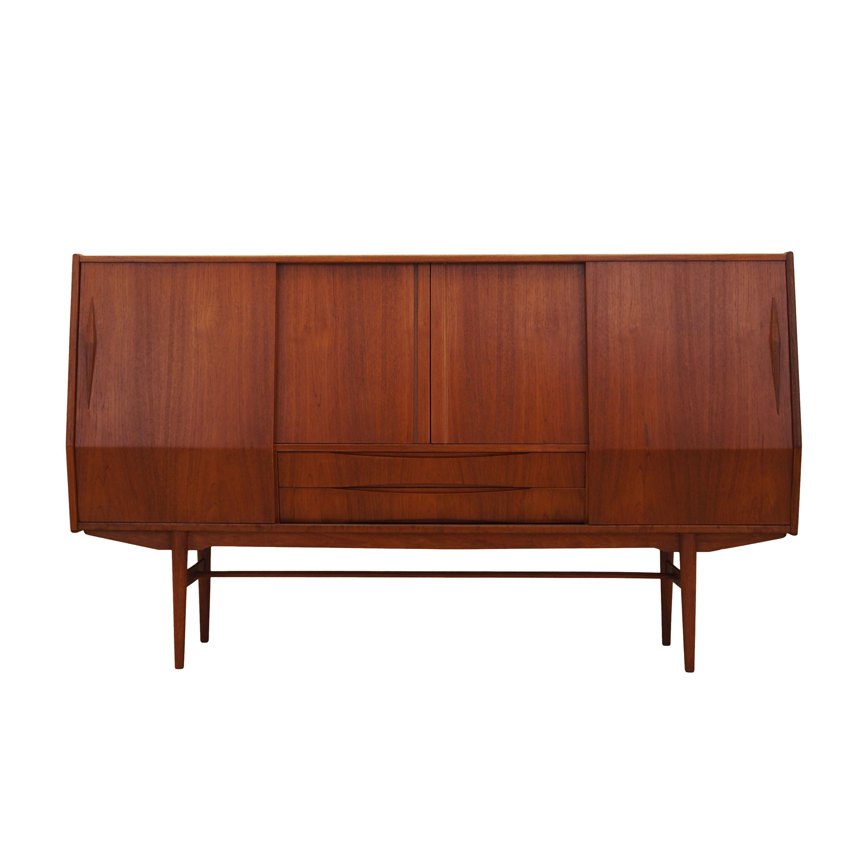 Teak Highboard 1960er Jahre